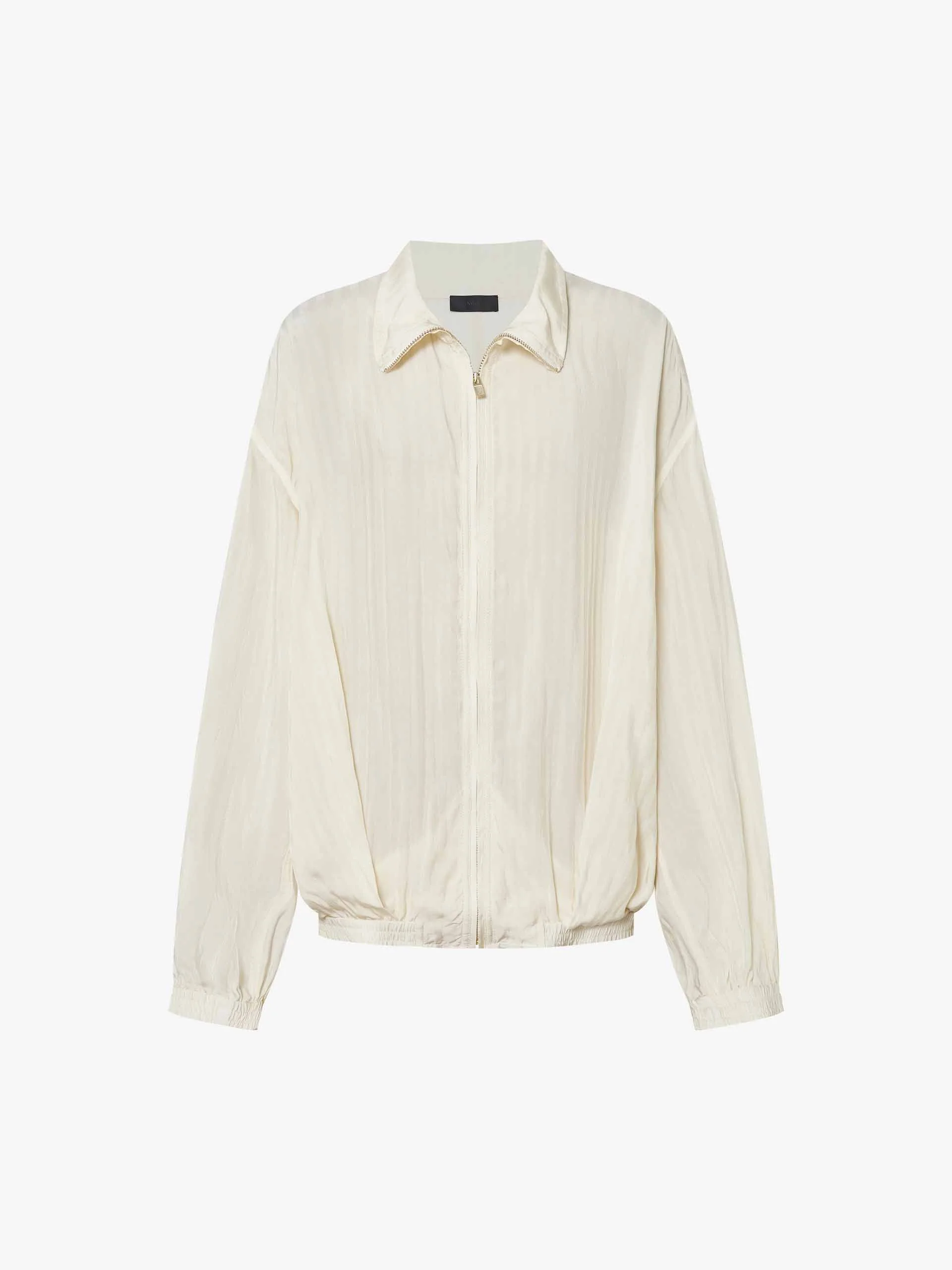 Textured Finish Cupro Coat - Image 5