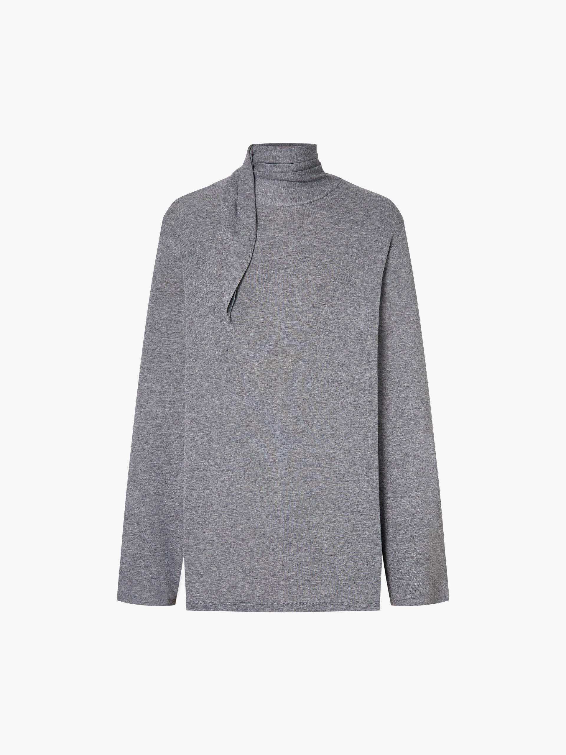 Tie Detail Turtleneck Blouse - Image 11