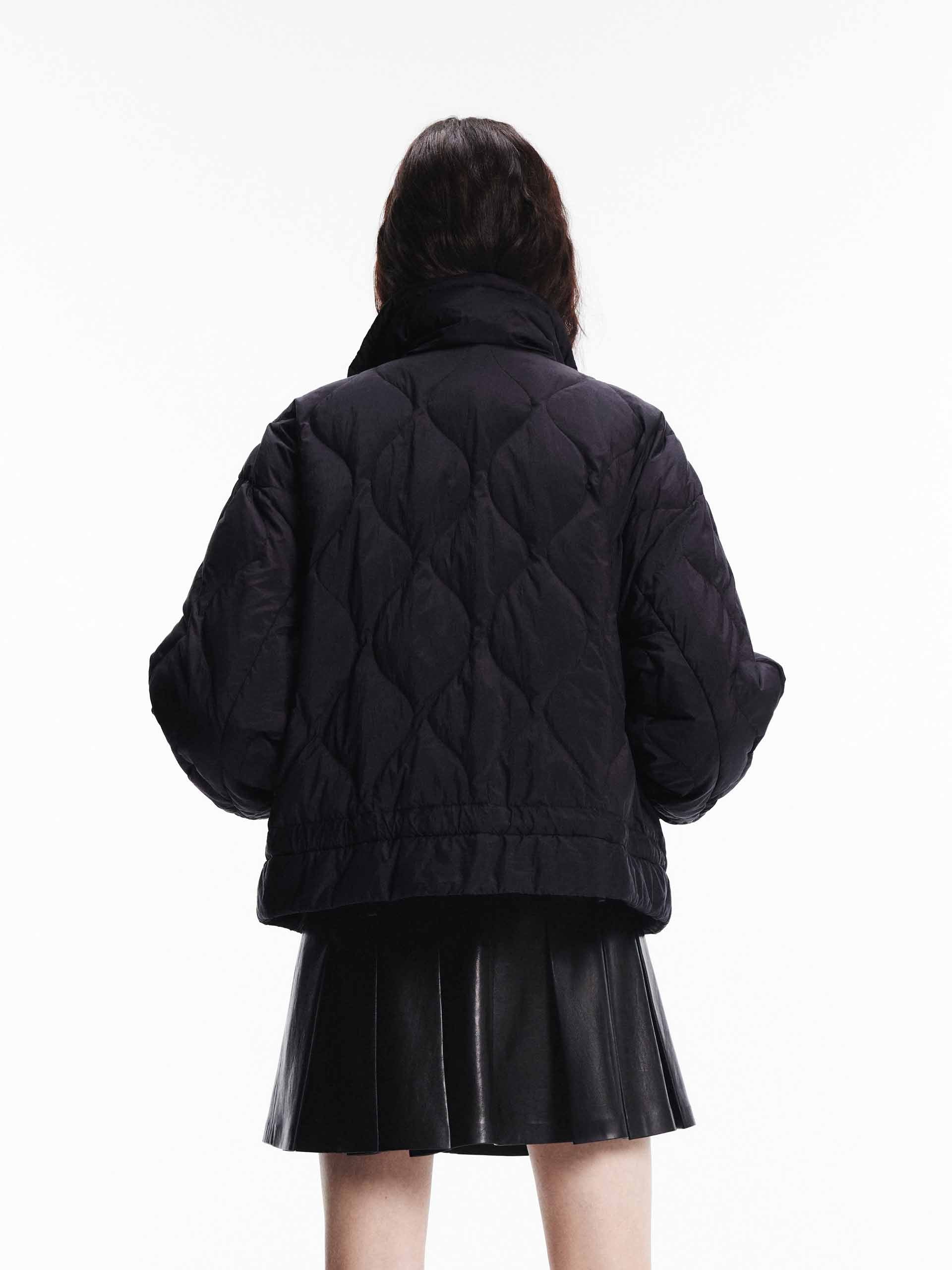 Tie Hem Quilted Down Jacket - Image 14