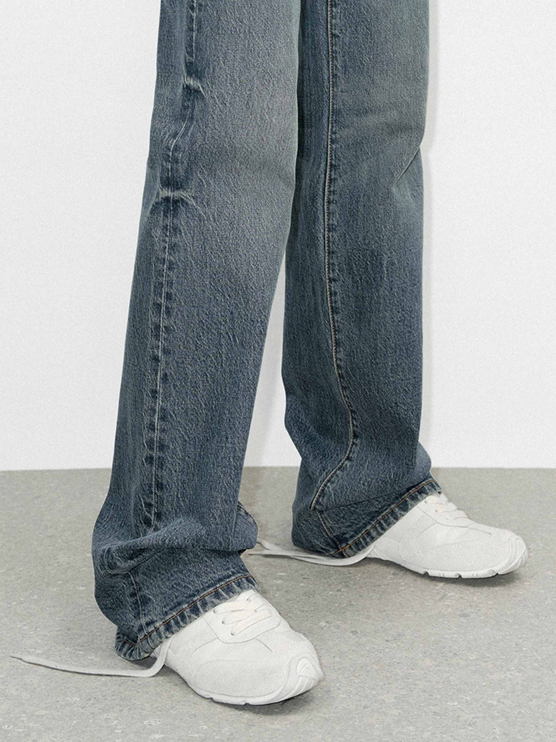 Turkish Cotton Straight Jeans - Image 7