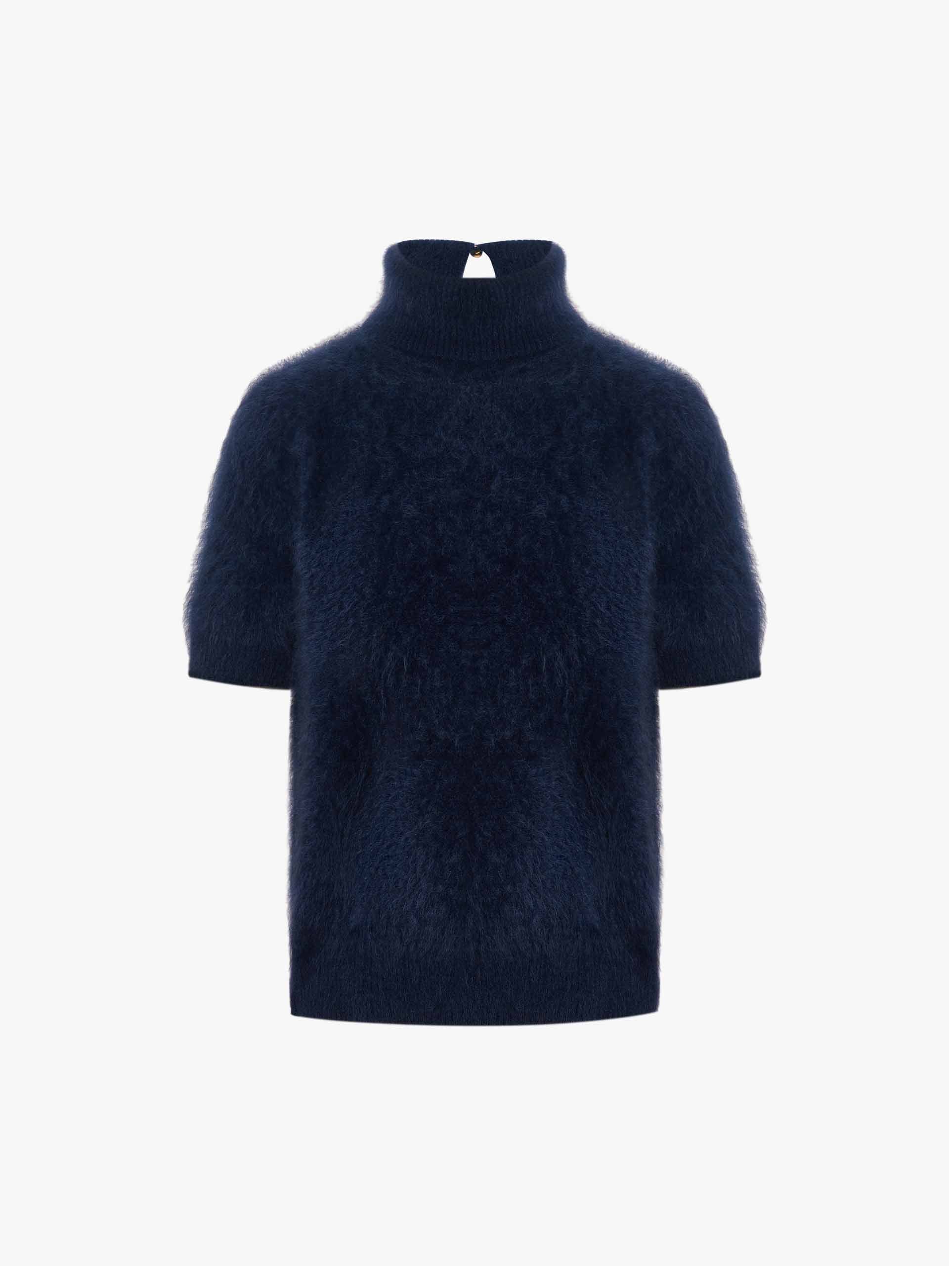 Turtleneck Cashmere Knitted Top - Image 5