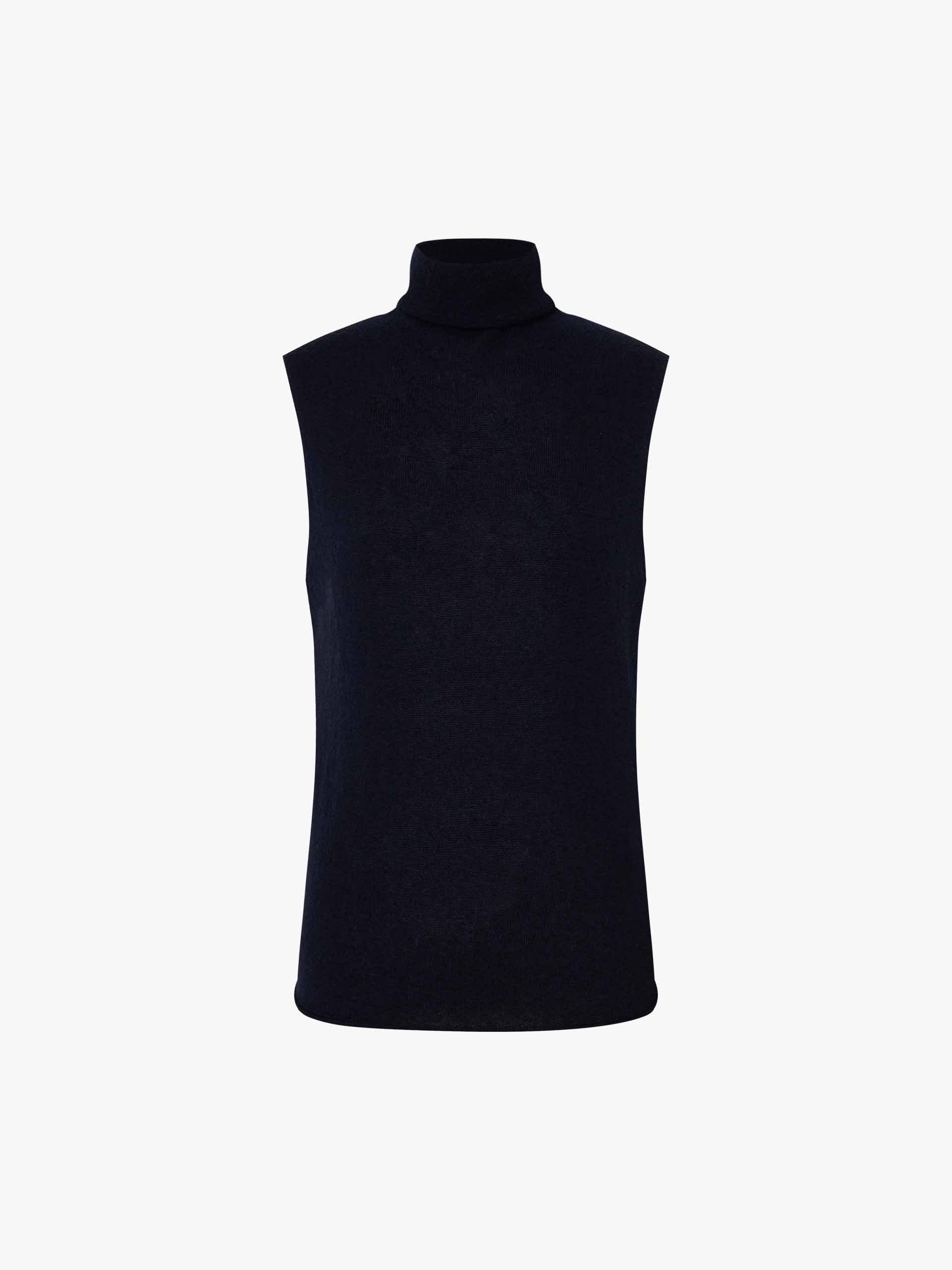 Turtleneck Sleeveless Sweater - Image 12