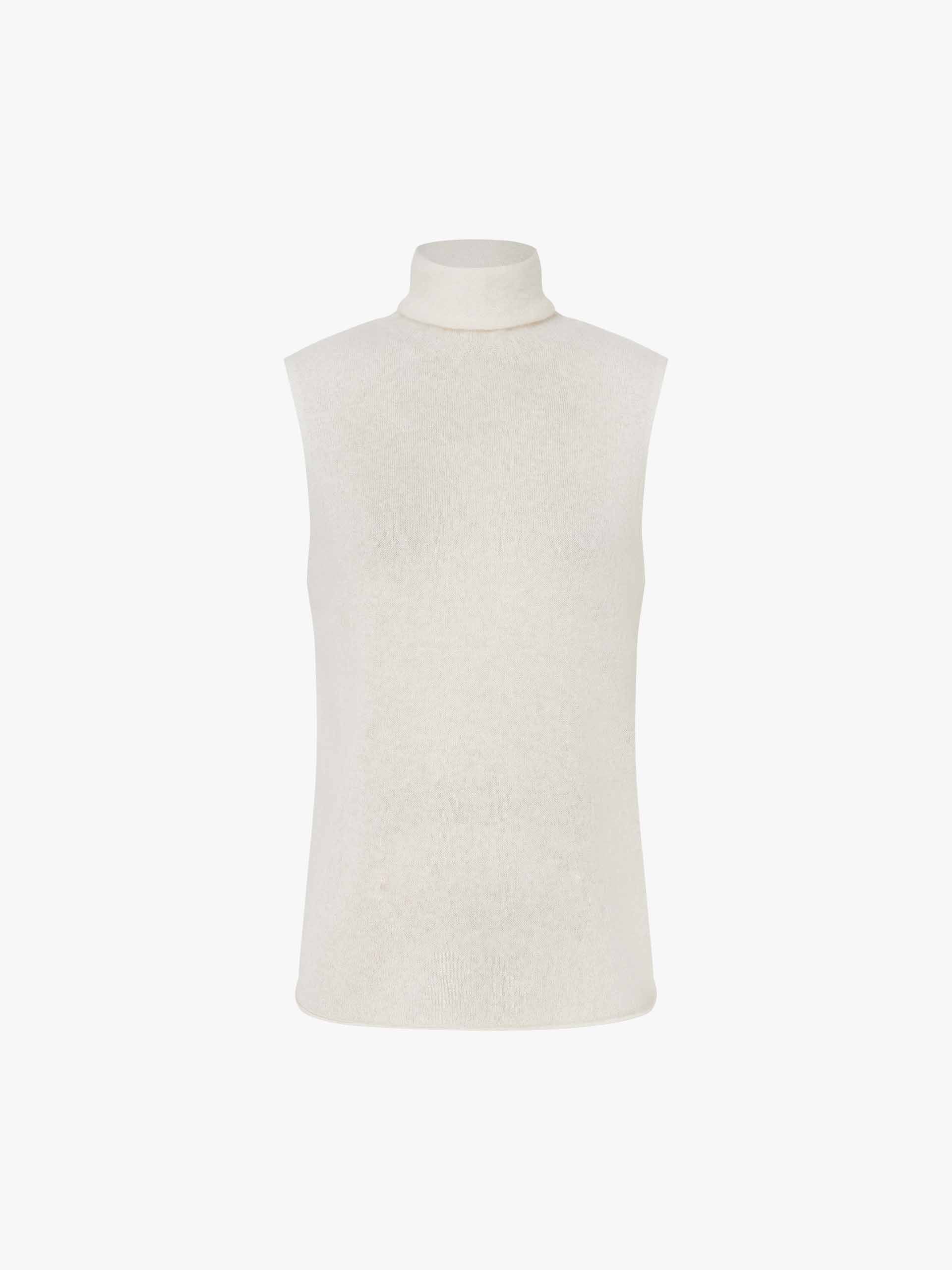 Turtleneck Sleeveless Sweater - Image 19