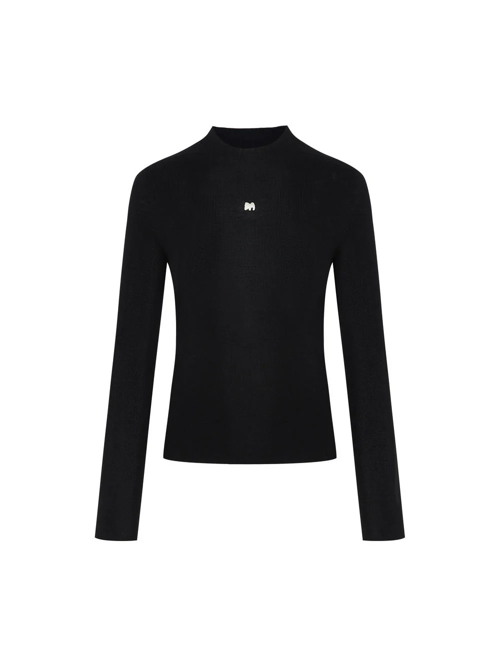 Stand Collar Wool Knitted Top - Image 22