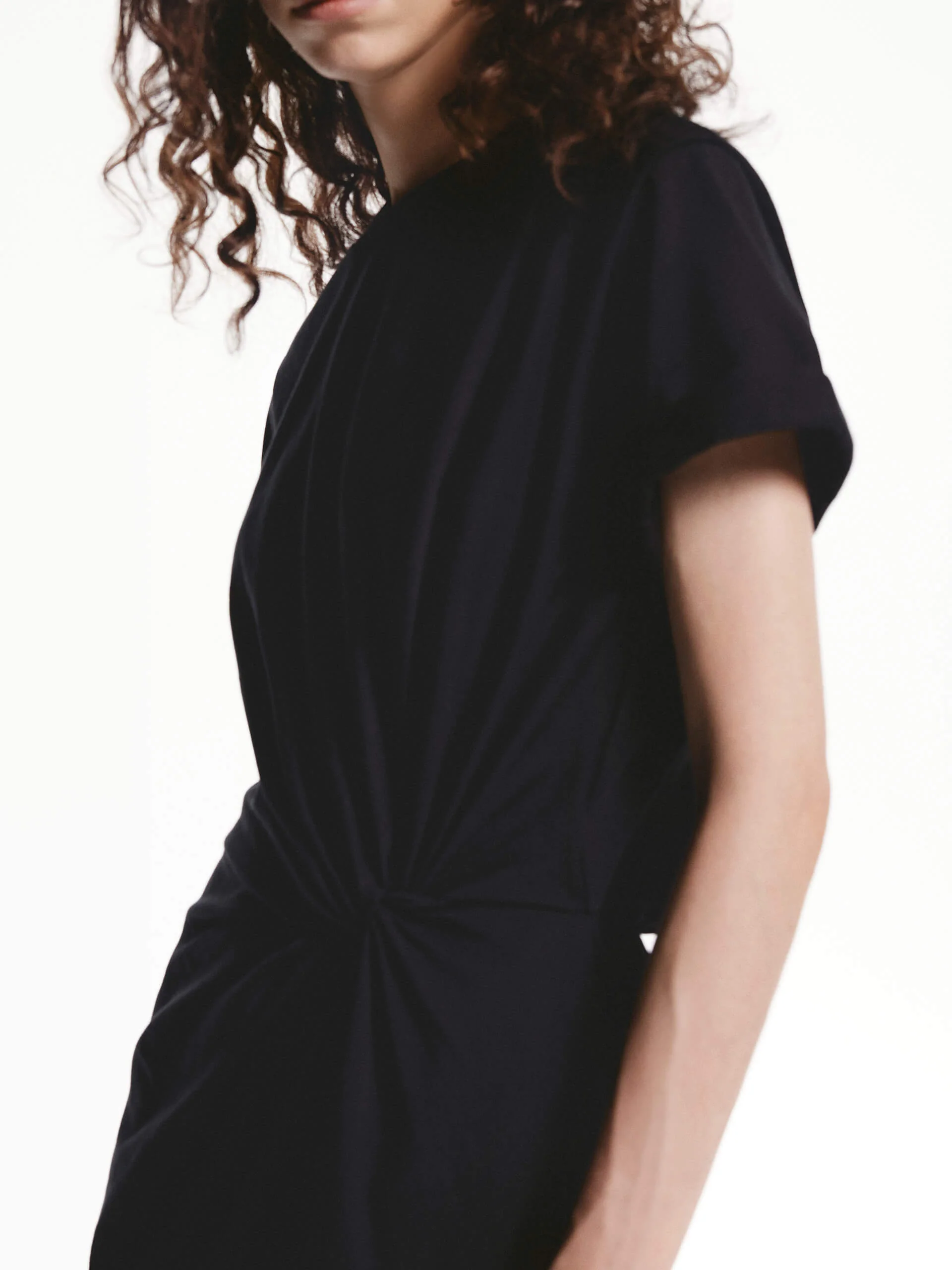 Twist Detail Midi Dress - Image 3