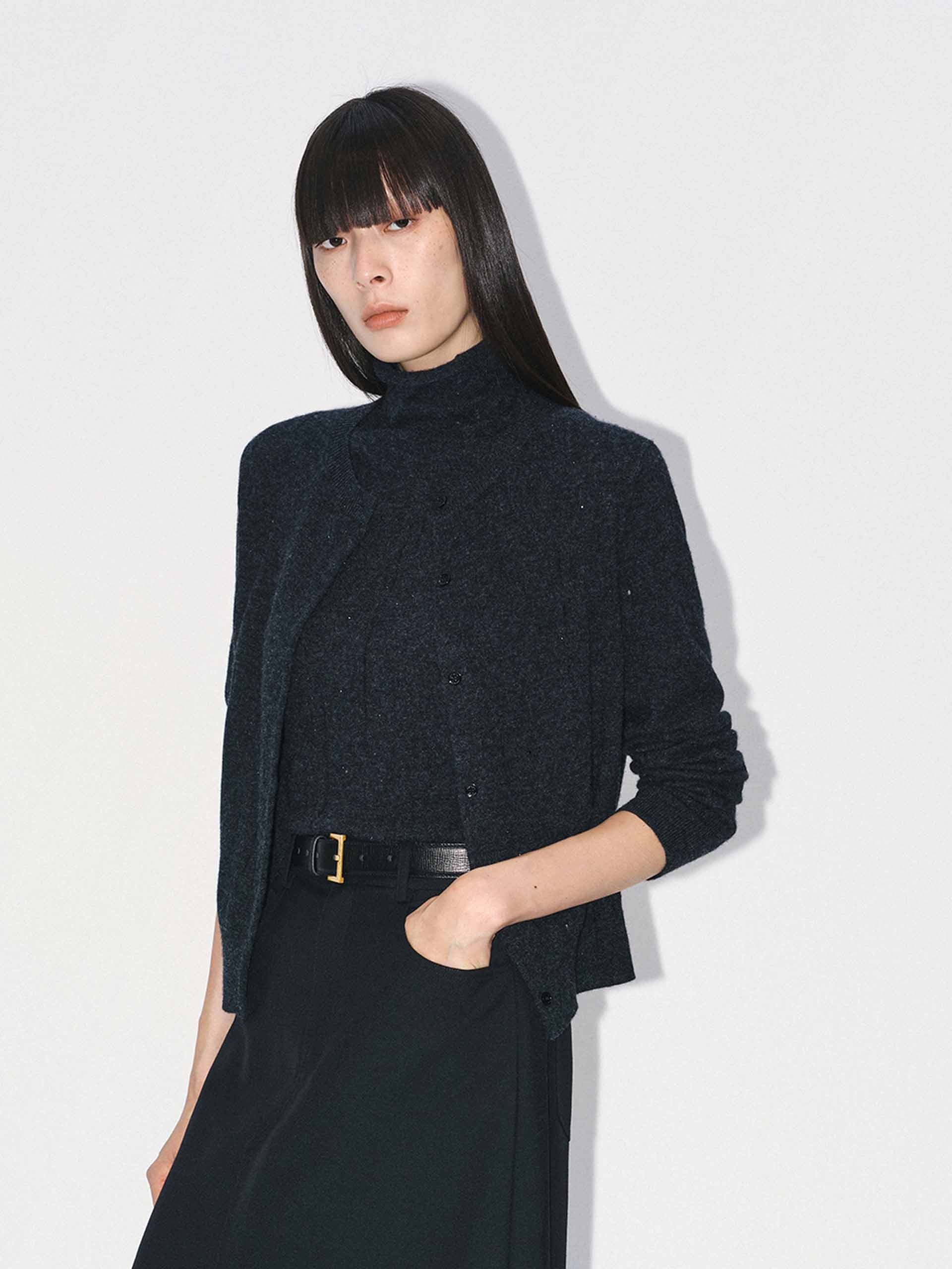 Two Piece Rhinestone Cardigan - Image 3