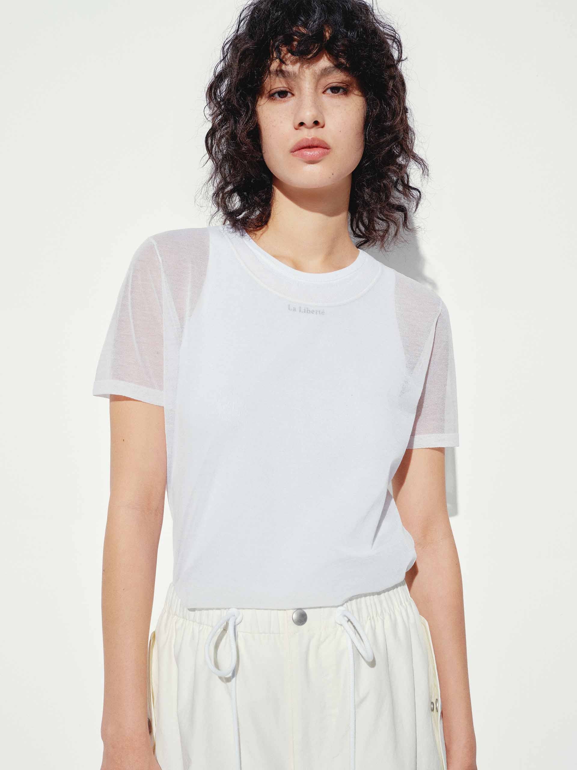 Two Piece Round Neck Top