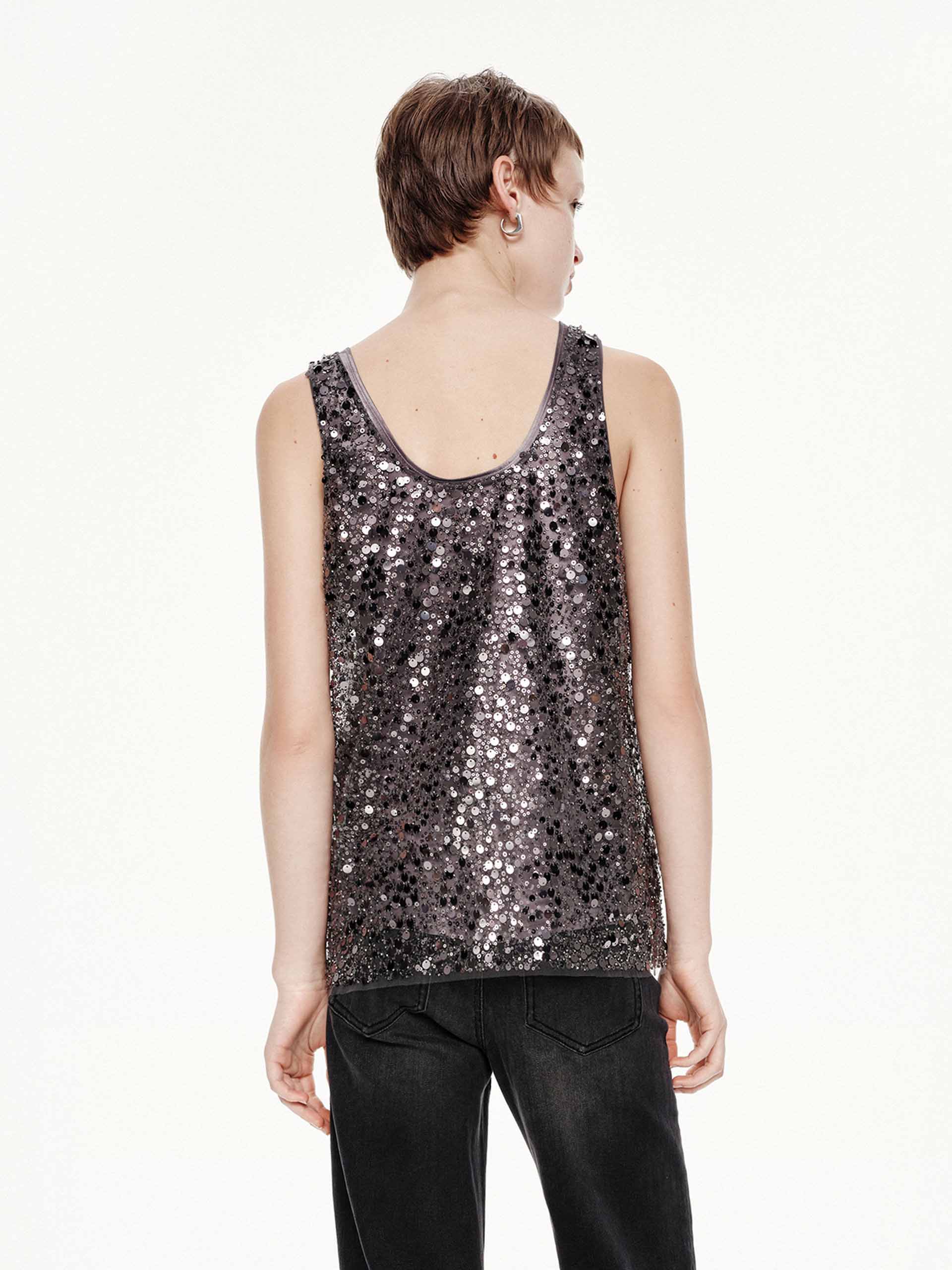 Two-piece Sequin Top - Image 6