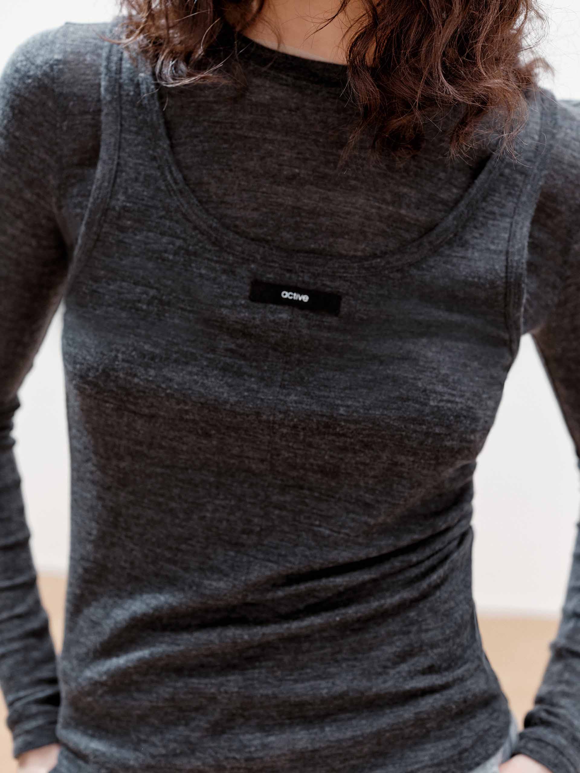 Two-piece Wool Blend T-shirt - Image 16
