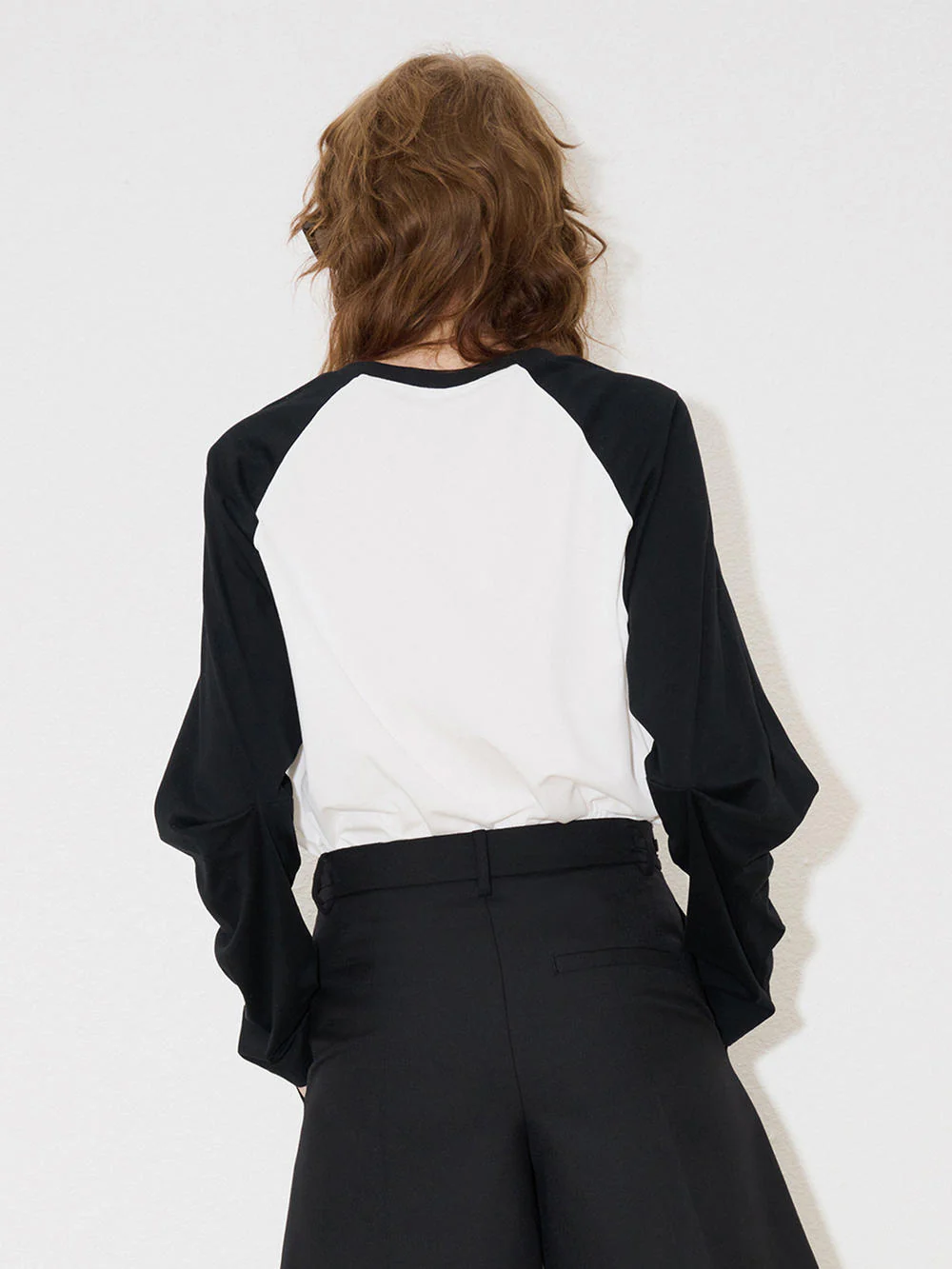 Two Tone Cotton T-Shirt - Image 4
