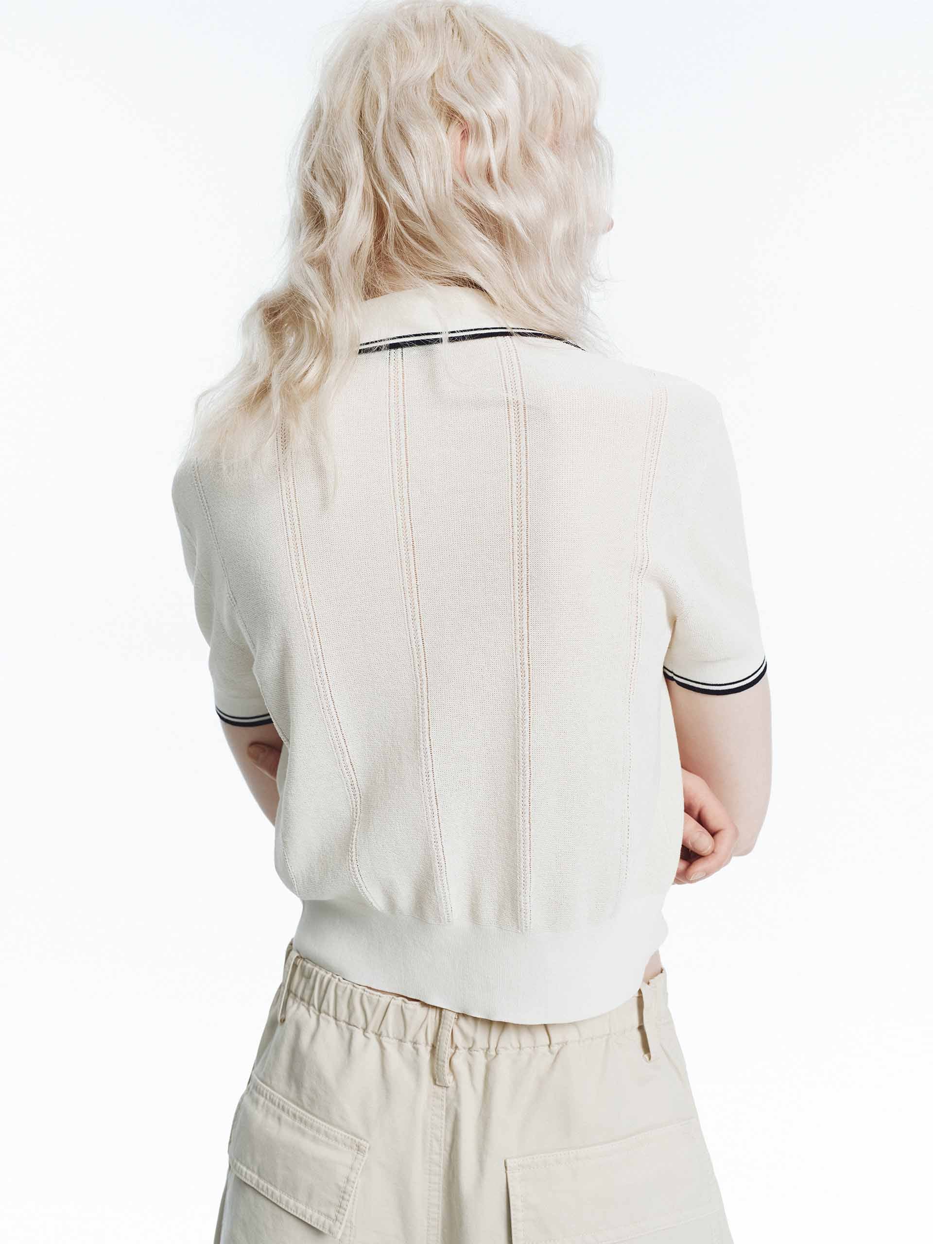 Two Way Zip Crop Cardigan - Image 14