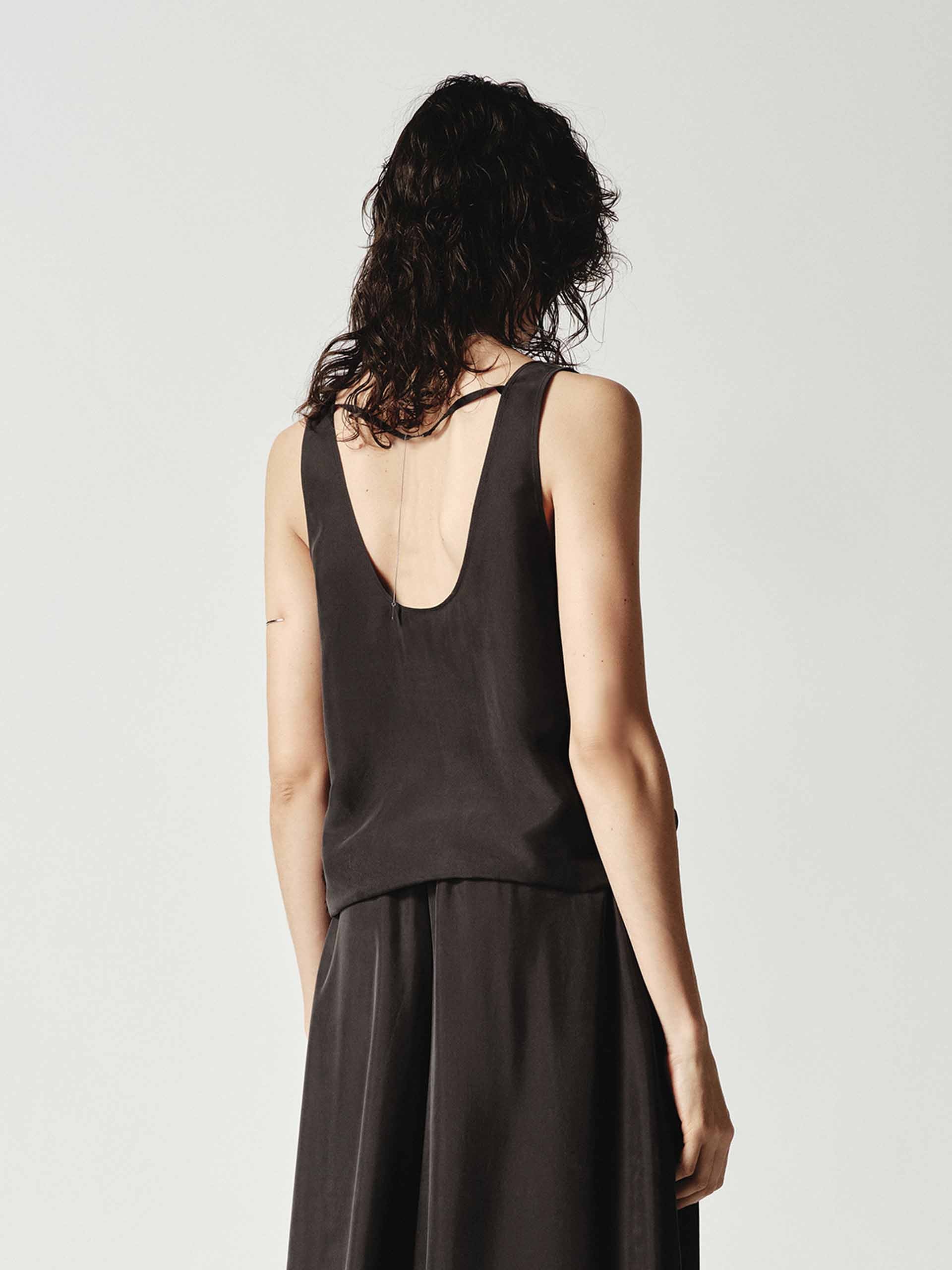 Open Back Silk Tank - Image 6