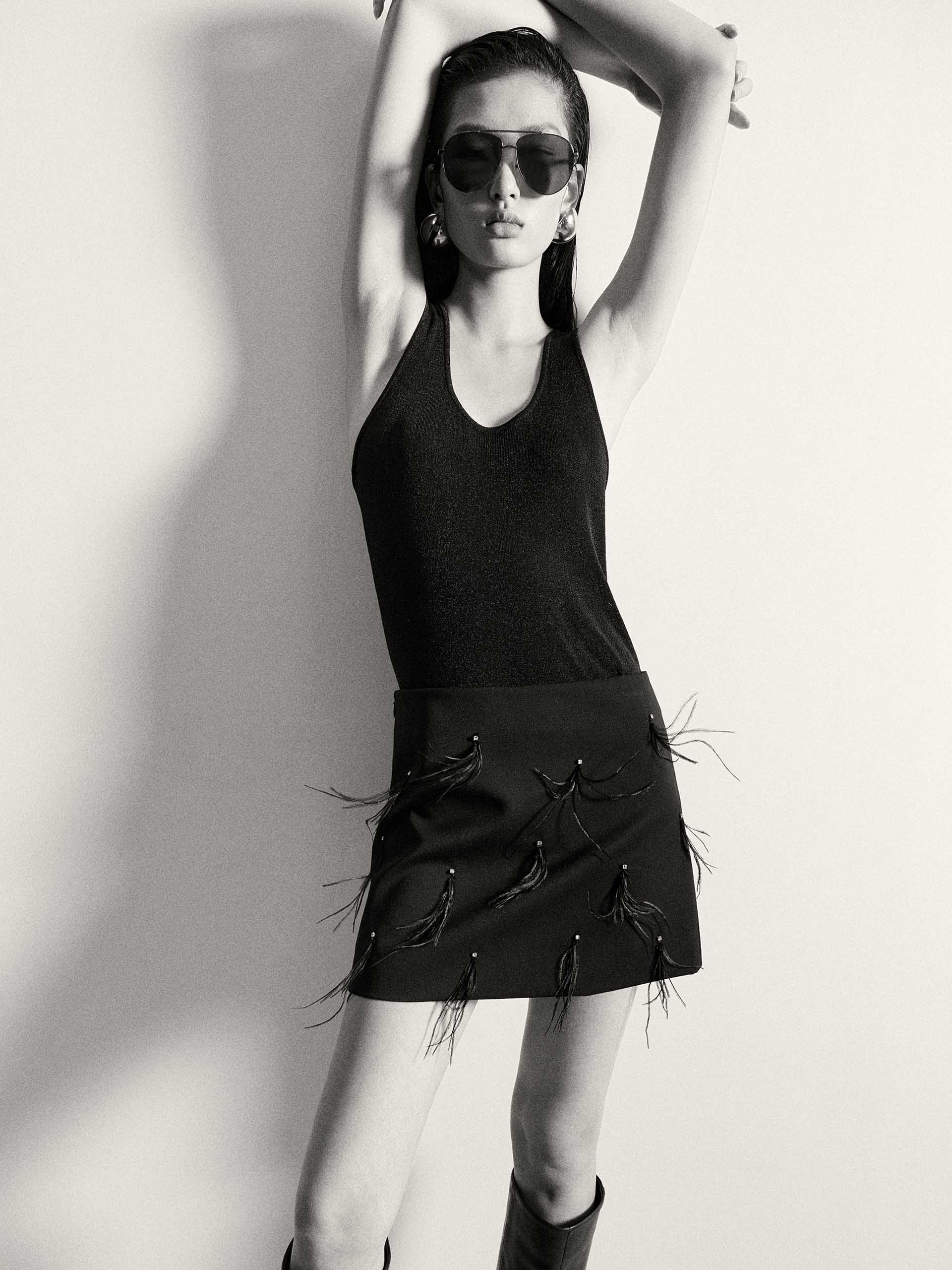 U-neck Knitted Tank - Image 8