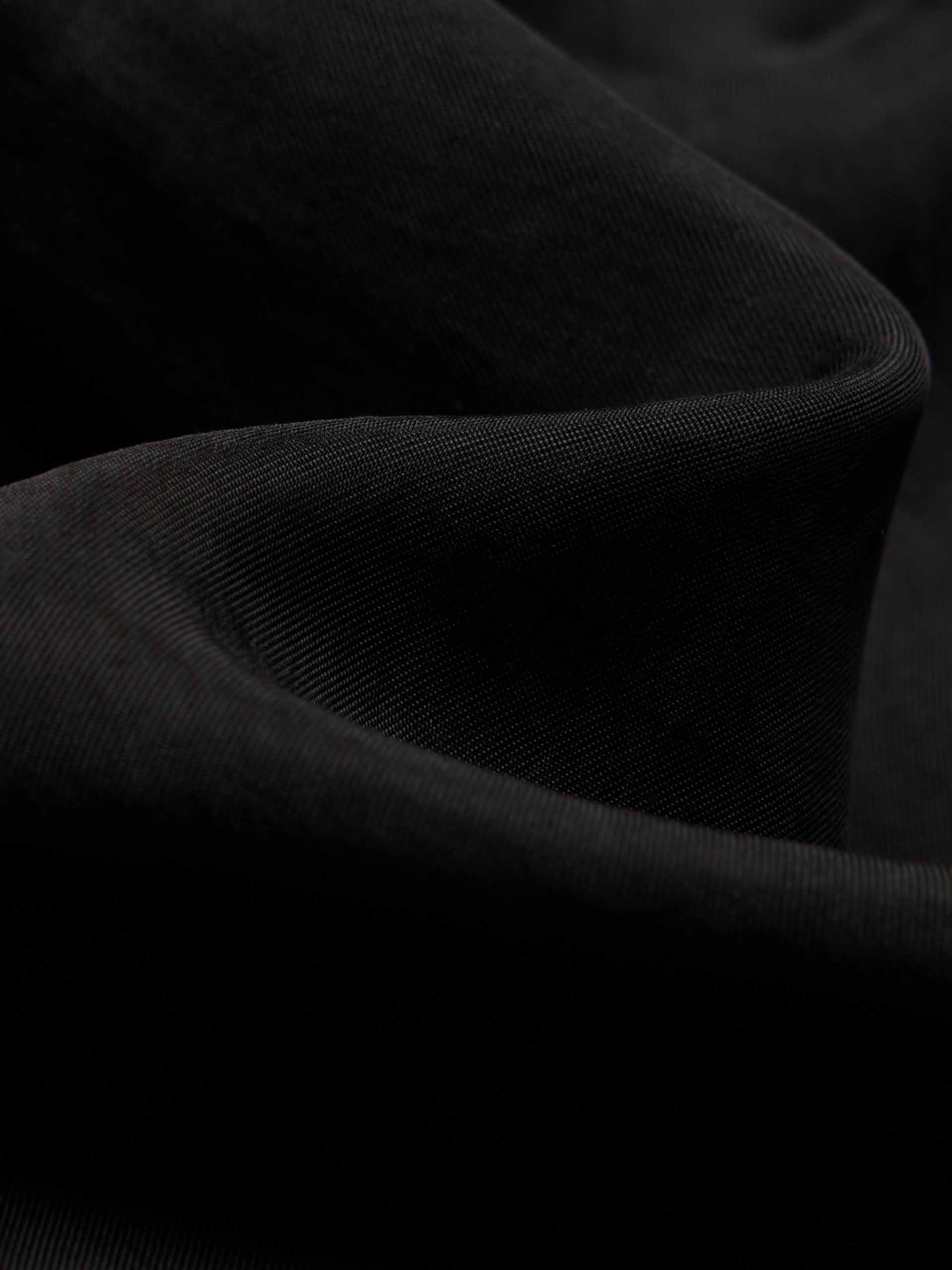 V-neck Black Mini Dress - Image 4