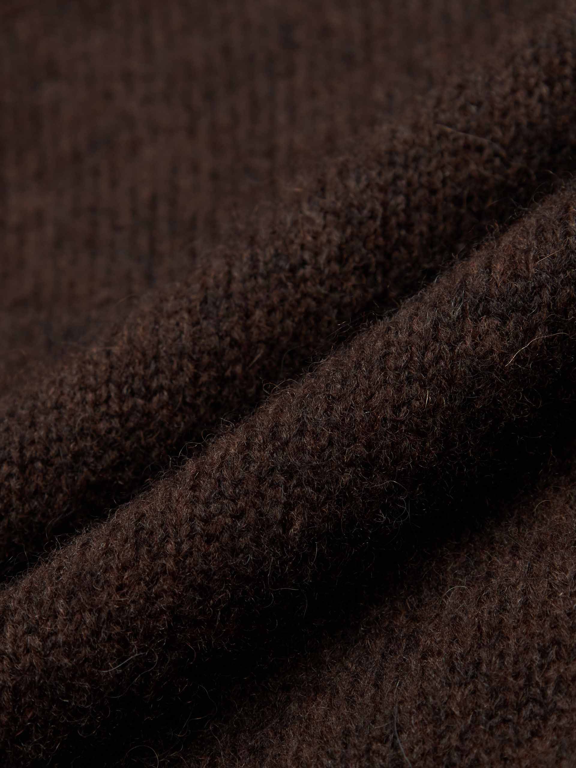 V-neck Fluffy Knit Sweater - Image 12