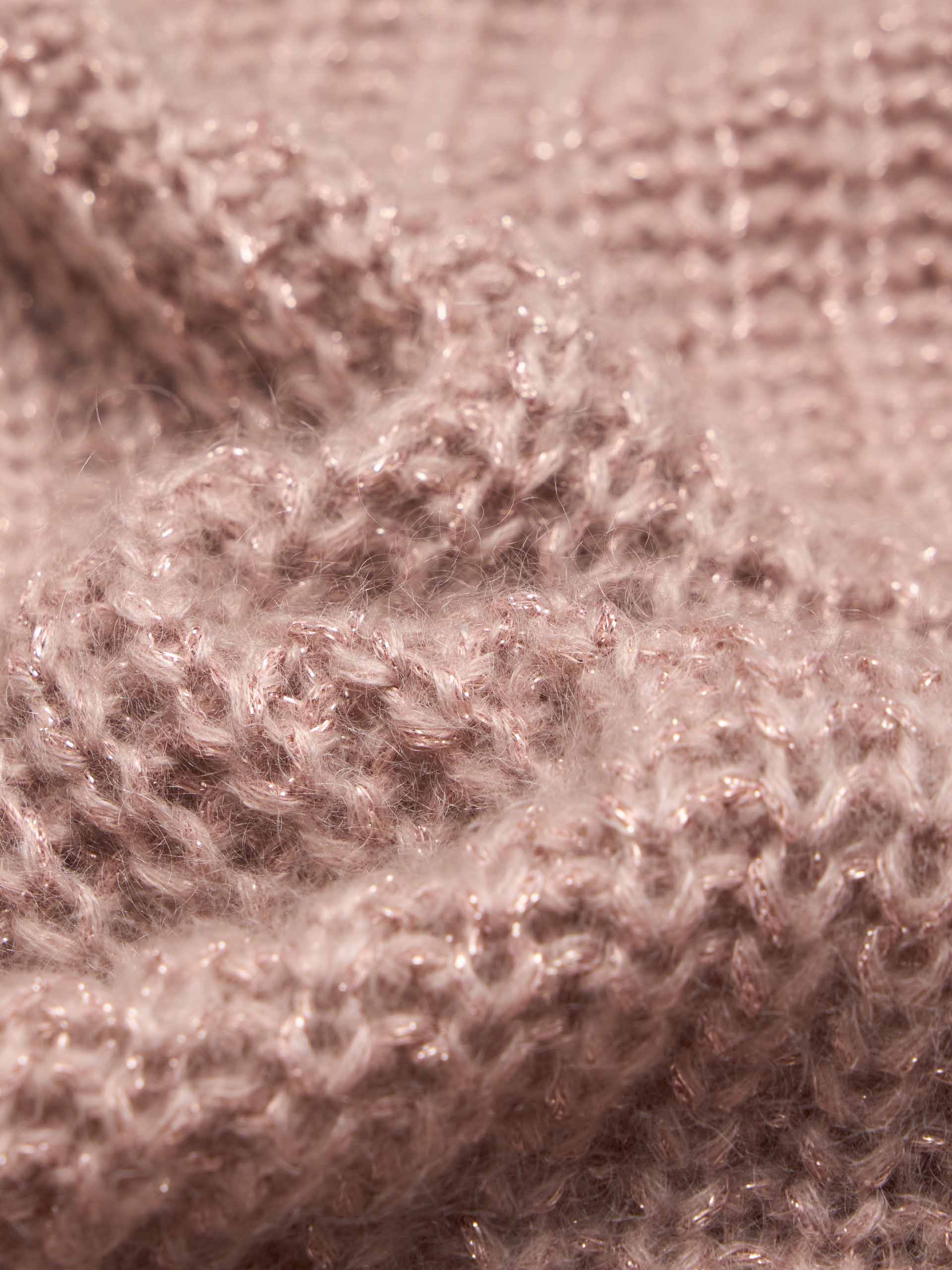 V-neck Raw Hem Sweater - Image 11