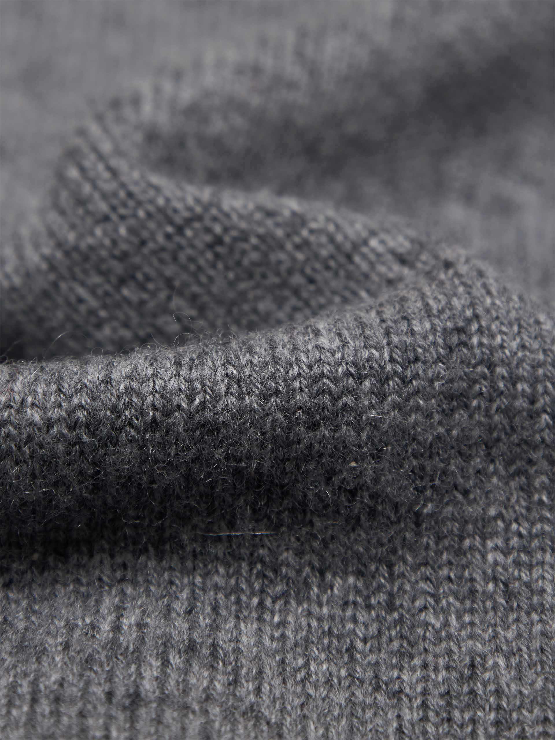 V-neck Wool Knit Cardigan - Image 12