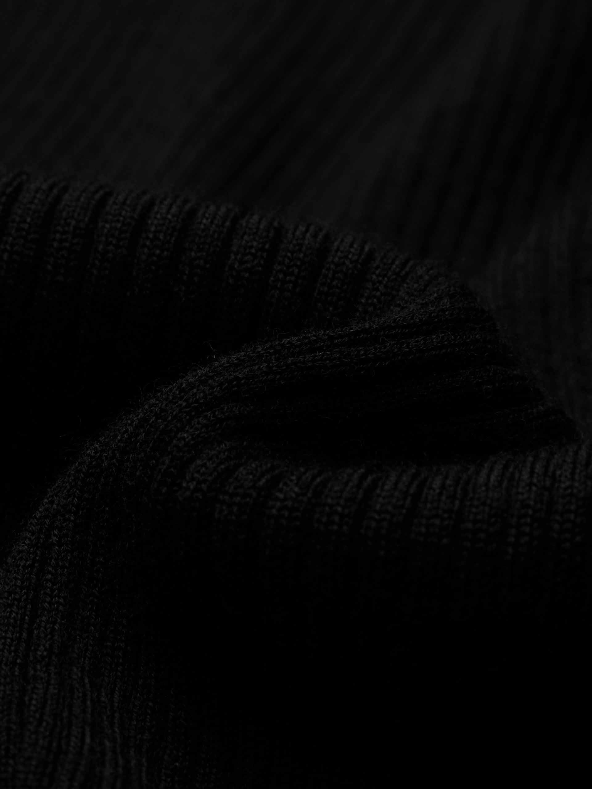V-neck Wool Knit Sweater - Image 4