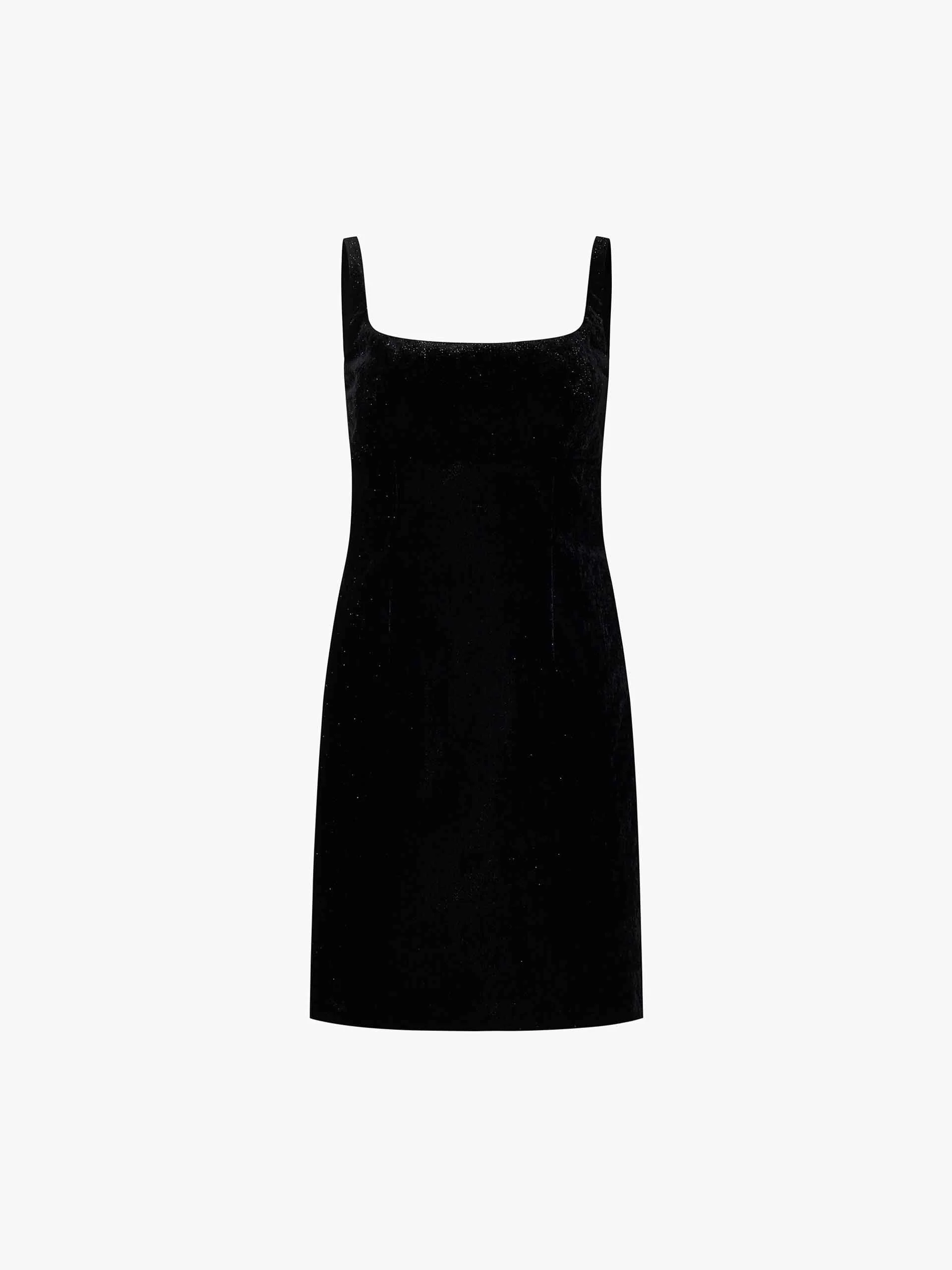 Velvet Sleeveless Mini Dress - Image 5
