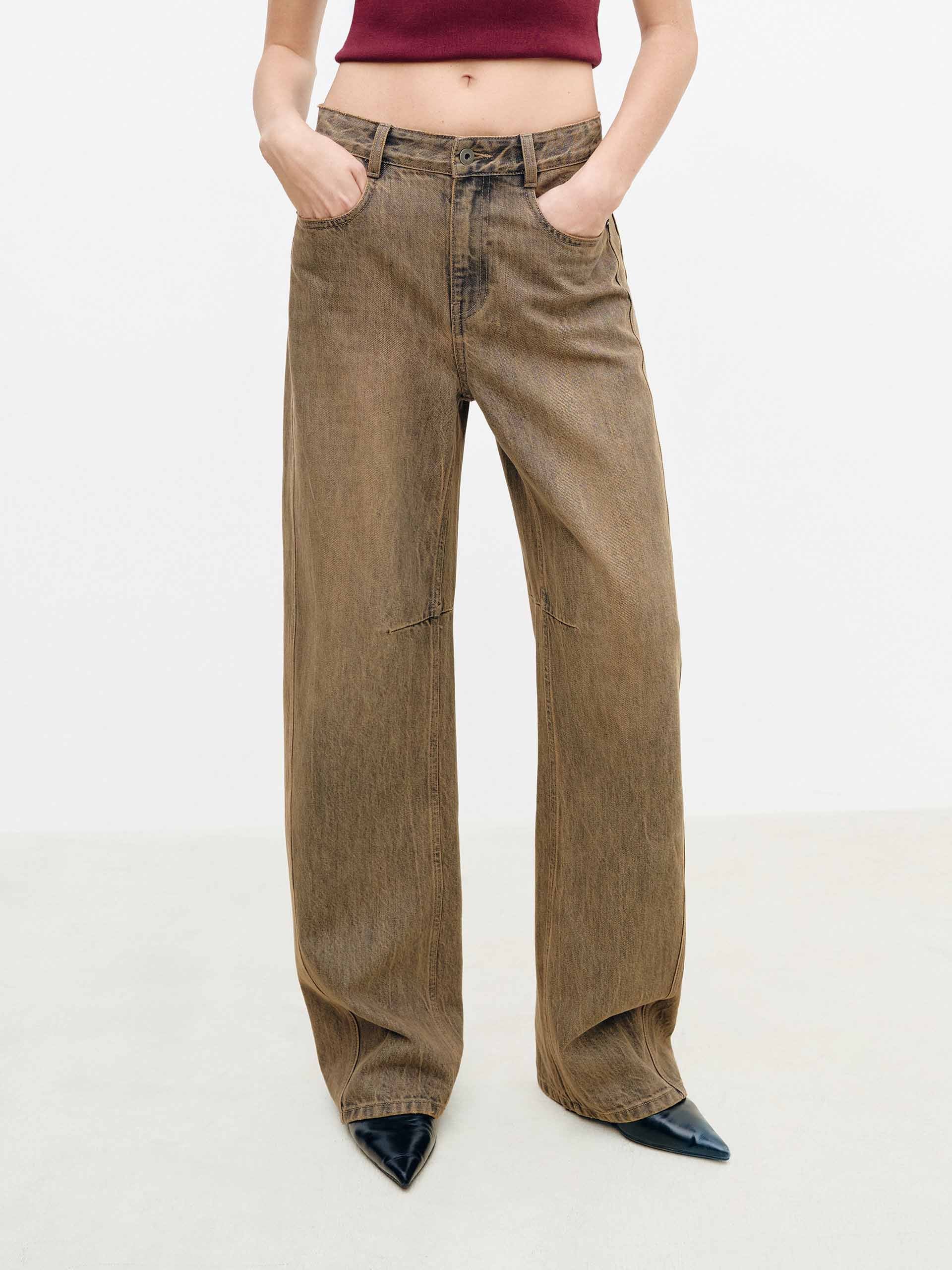 Vintage Barrel Leg Jeans