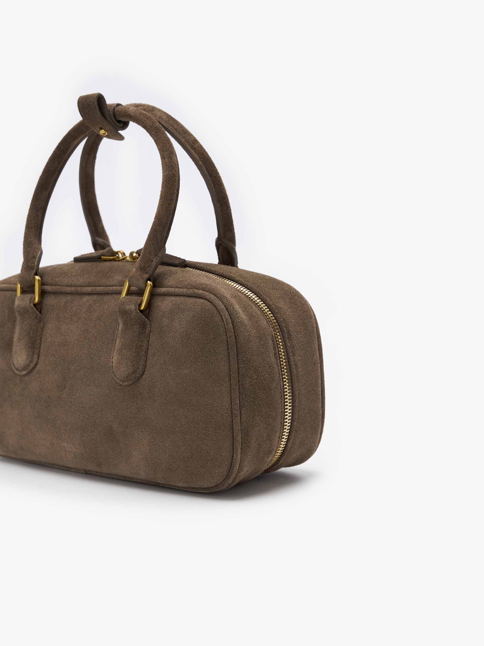 Vintage Leather Handle Bag - Image 12