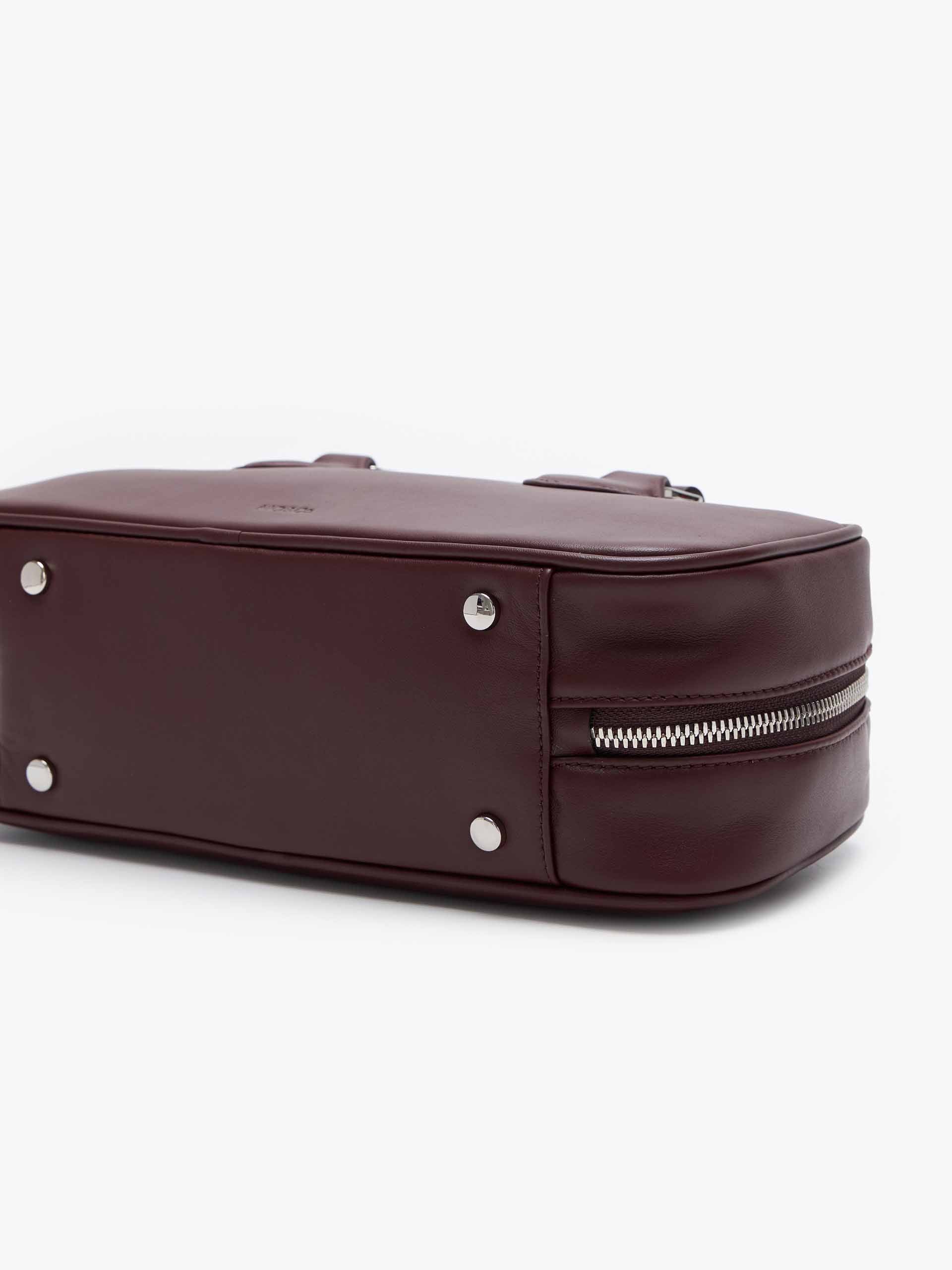 Vintage Leather Handle Bag - Image 4