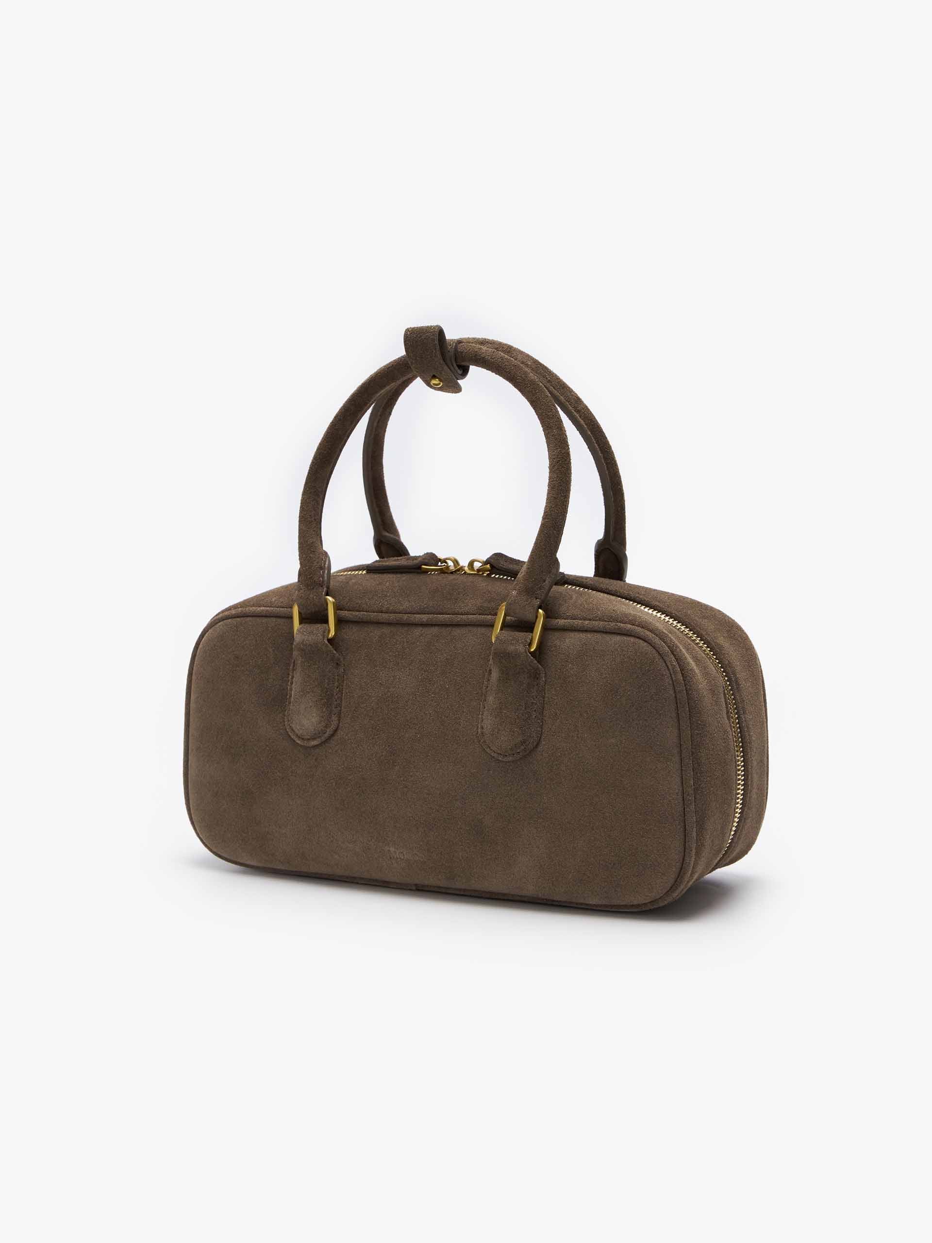 Vintage Leather Handle Bag - Image 9