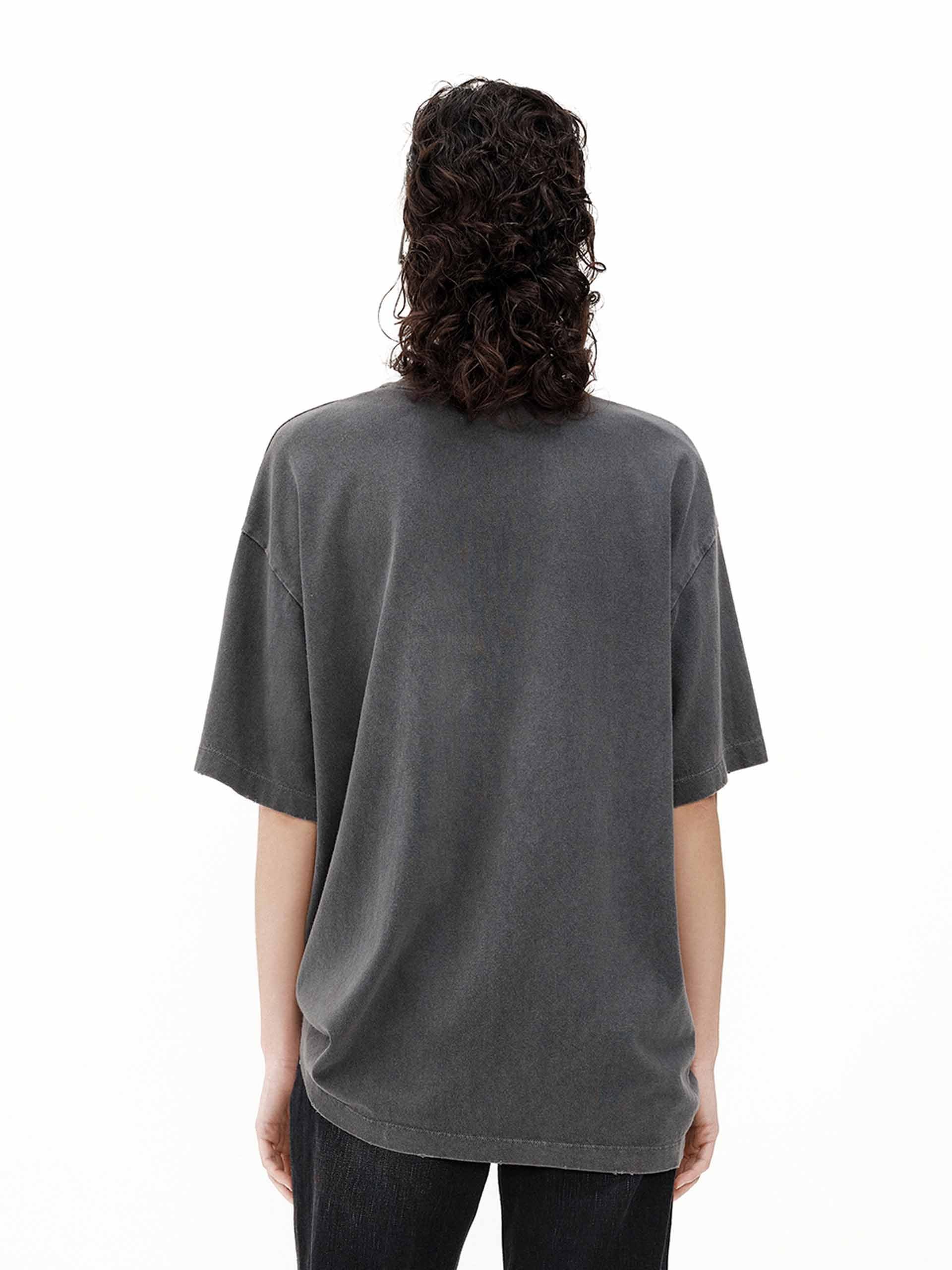 Vintage Rock Printed Cotton T-shirt - Image 3