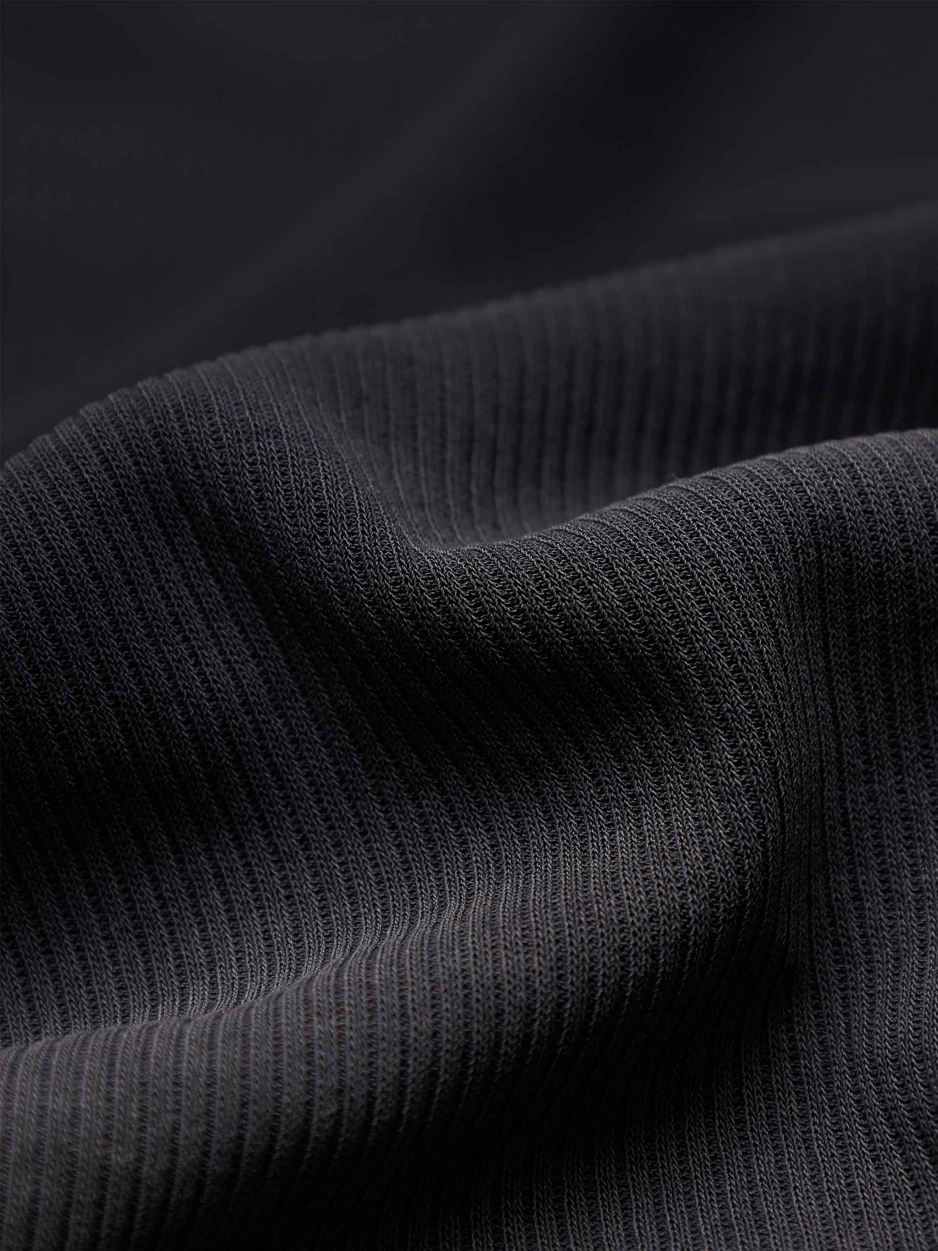 Vintage Ribbed Knit T-shirt - Image 4