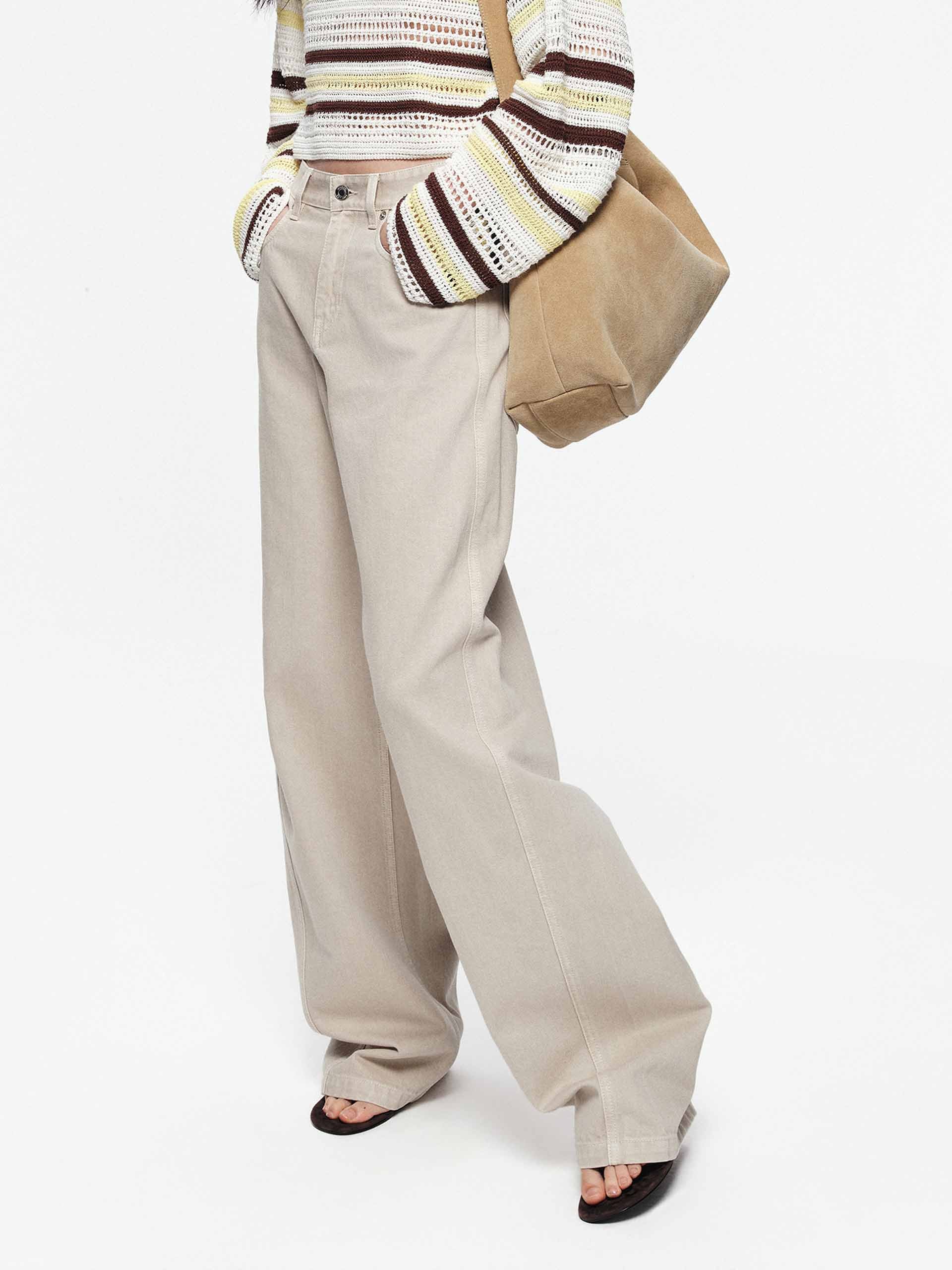 Vintage Straight Cotton Jeans - Image 5