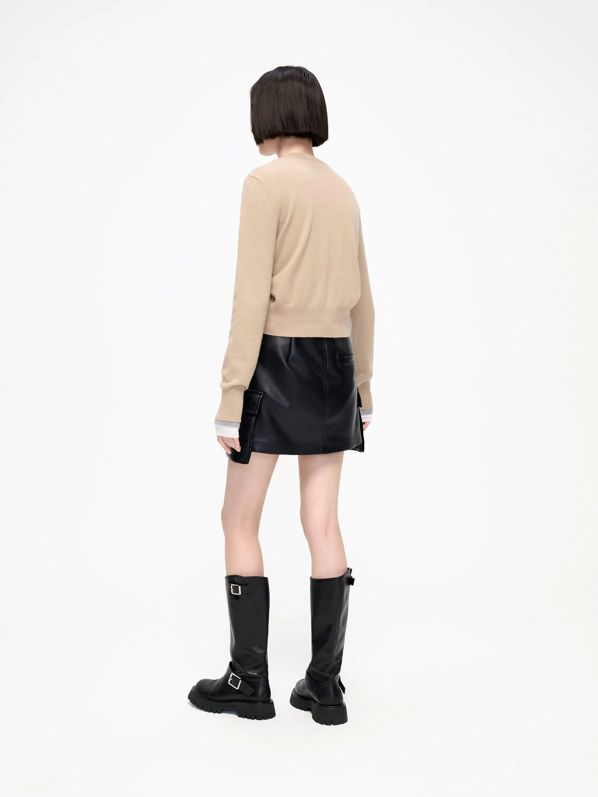 Warm Cashmere Knit Cardigan - Image 15