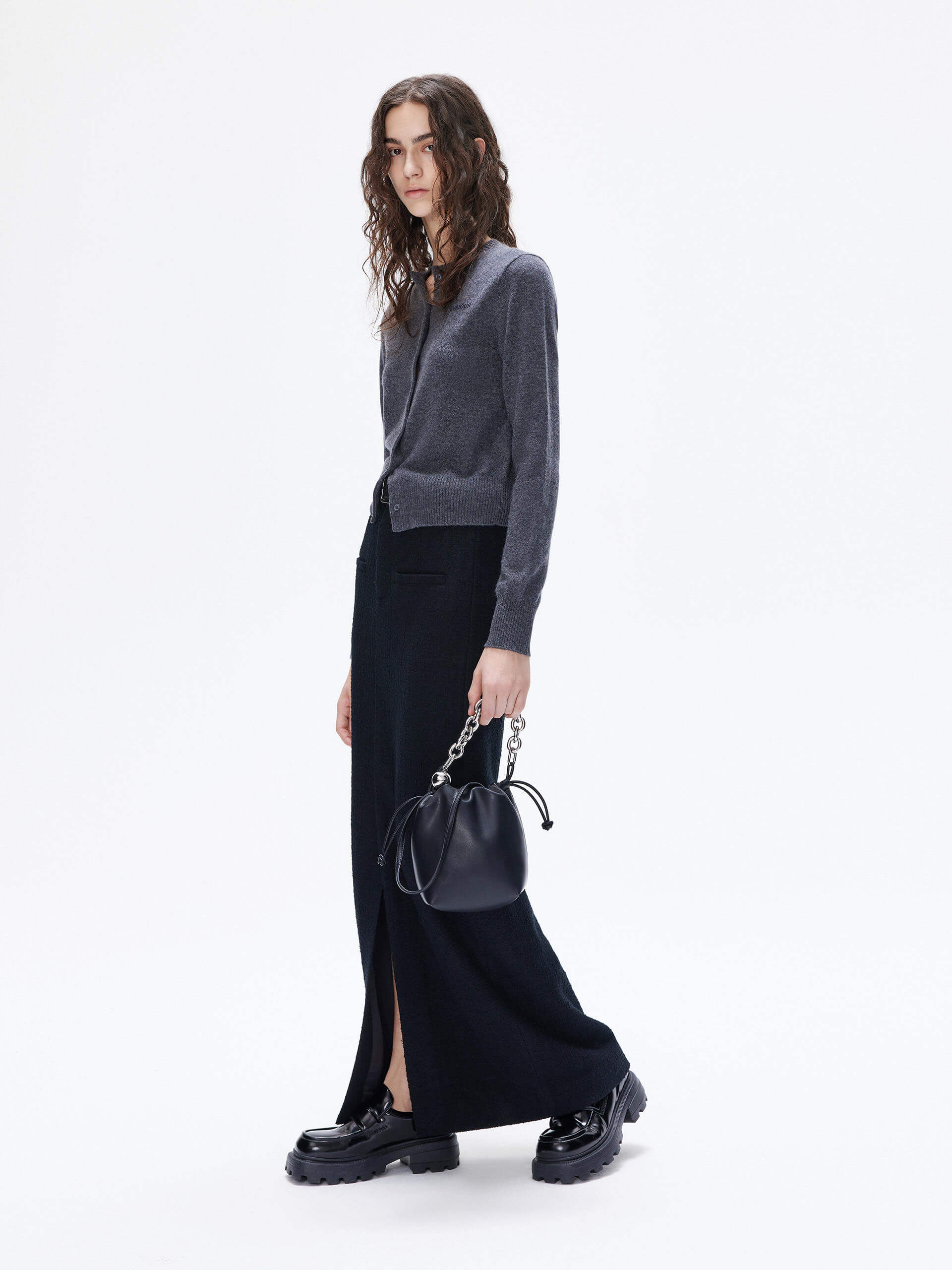 Warm Cashmere Knit Cardigan - Image 6