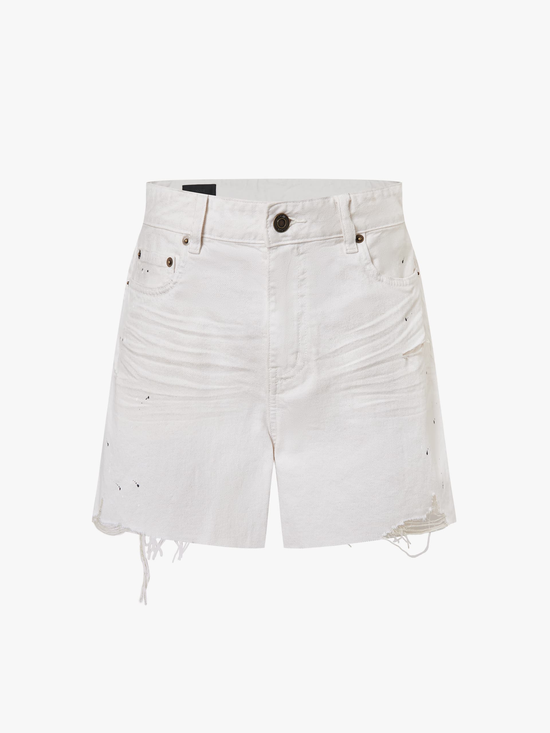 Whiskered Cotton Linen Shorts - Image 5