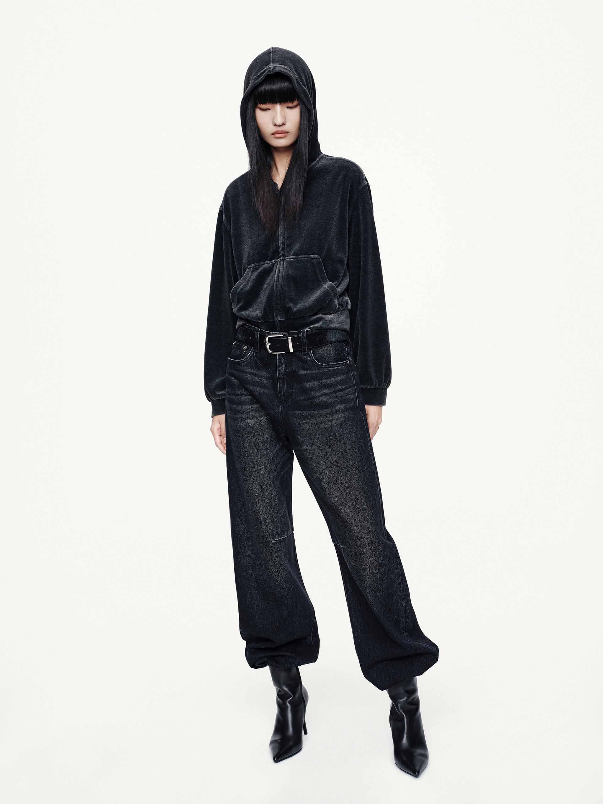 Whisker Effect Cotton Jeans - Image 2
