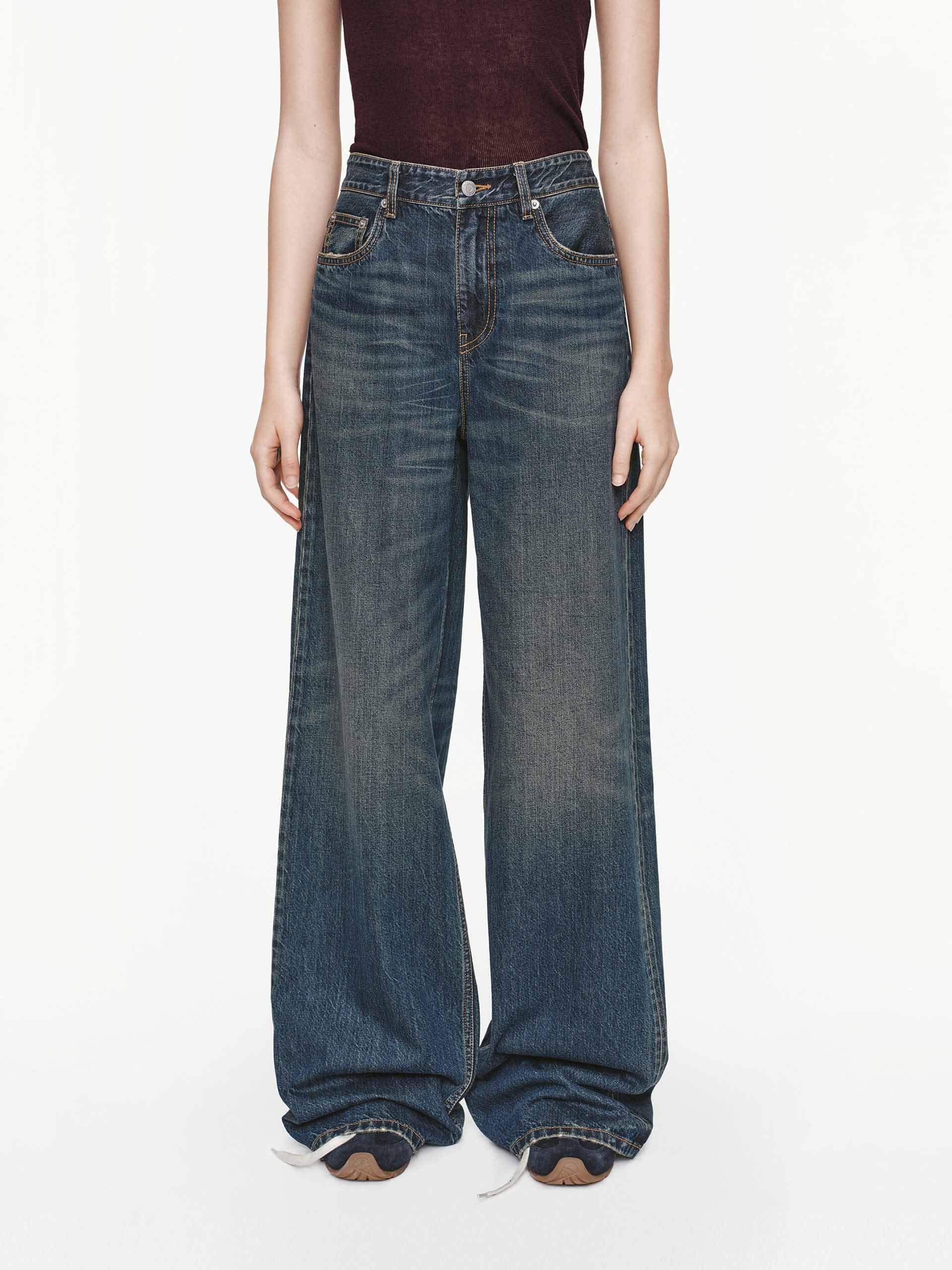 Whisker Effect Jeans