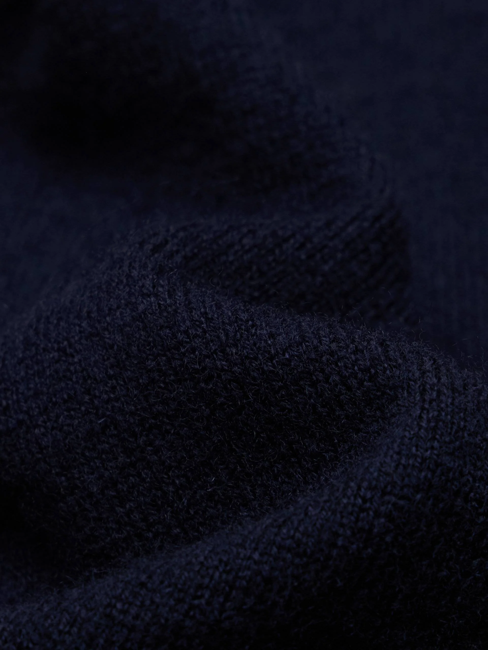 Wide Collar Wool Cardigan - Image 4