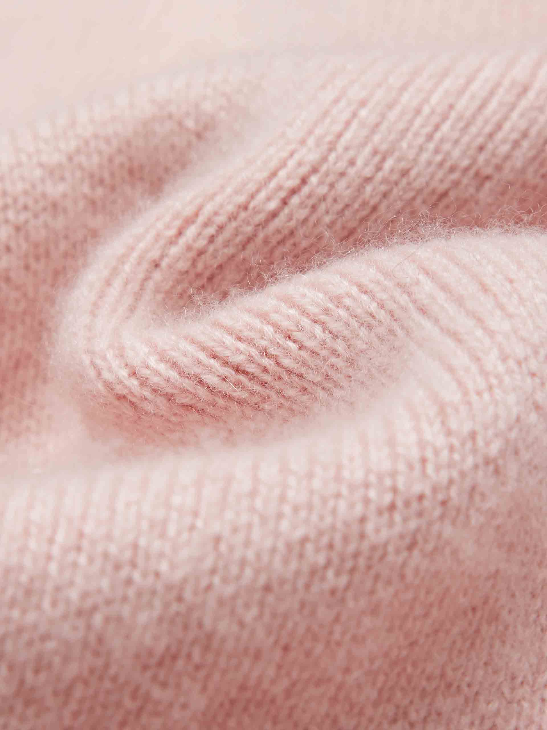 Wide Lapel Knitted Sweater - Image 4