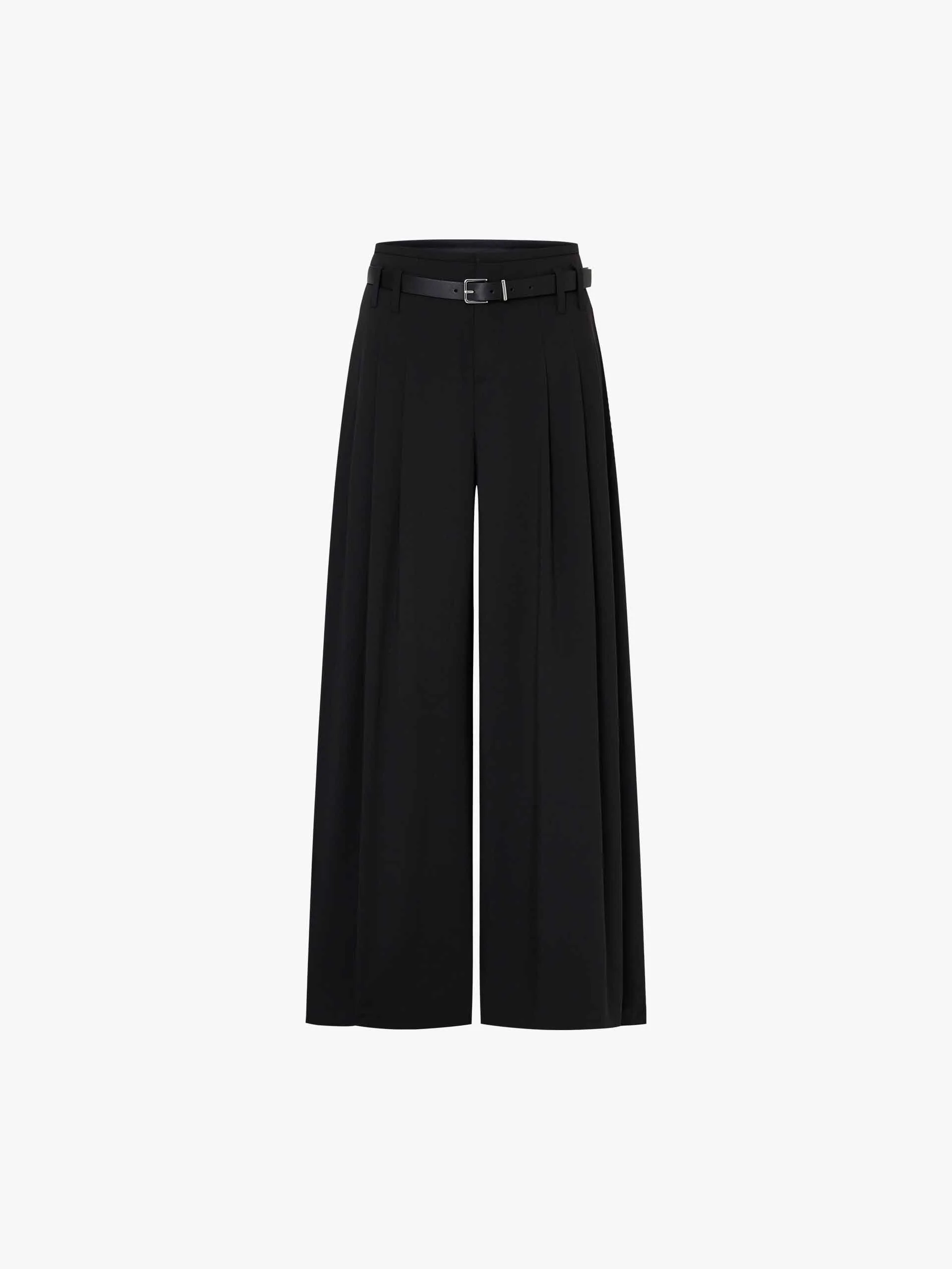 Wide Leg Belted Pants - Image 13