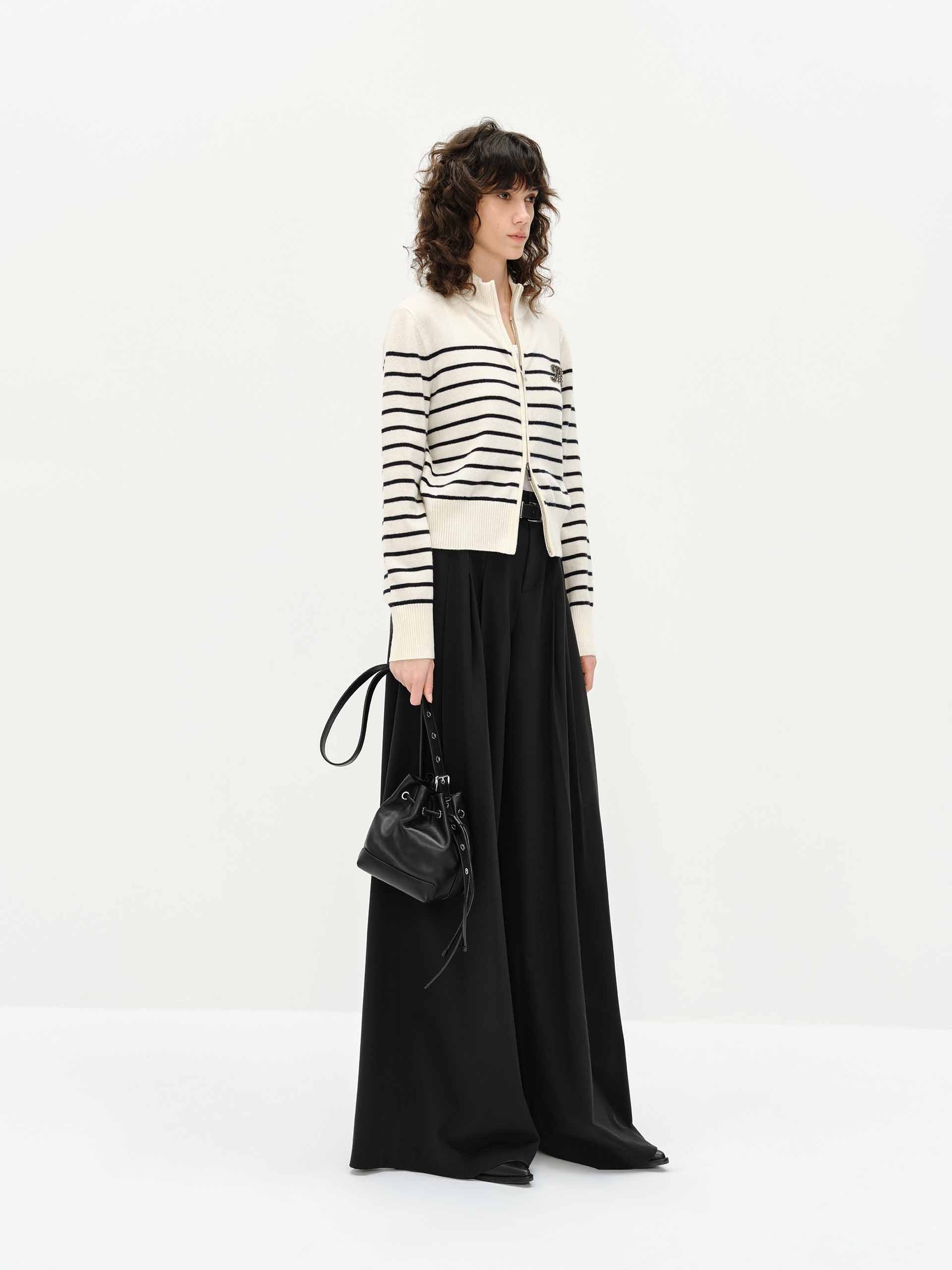 Wide Leg Belted Pants - Image 15