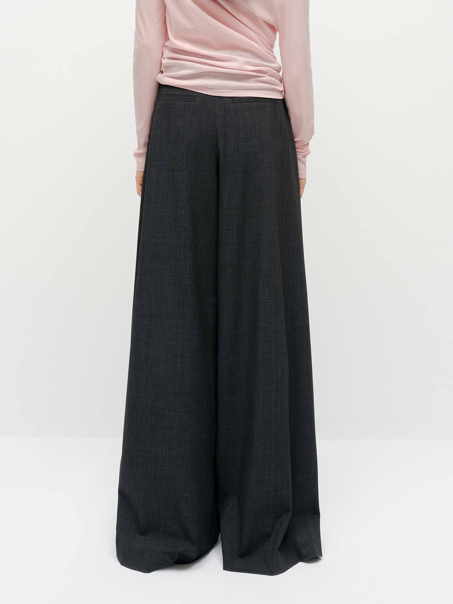 Wide Leg Belted Pants - Image 3