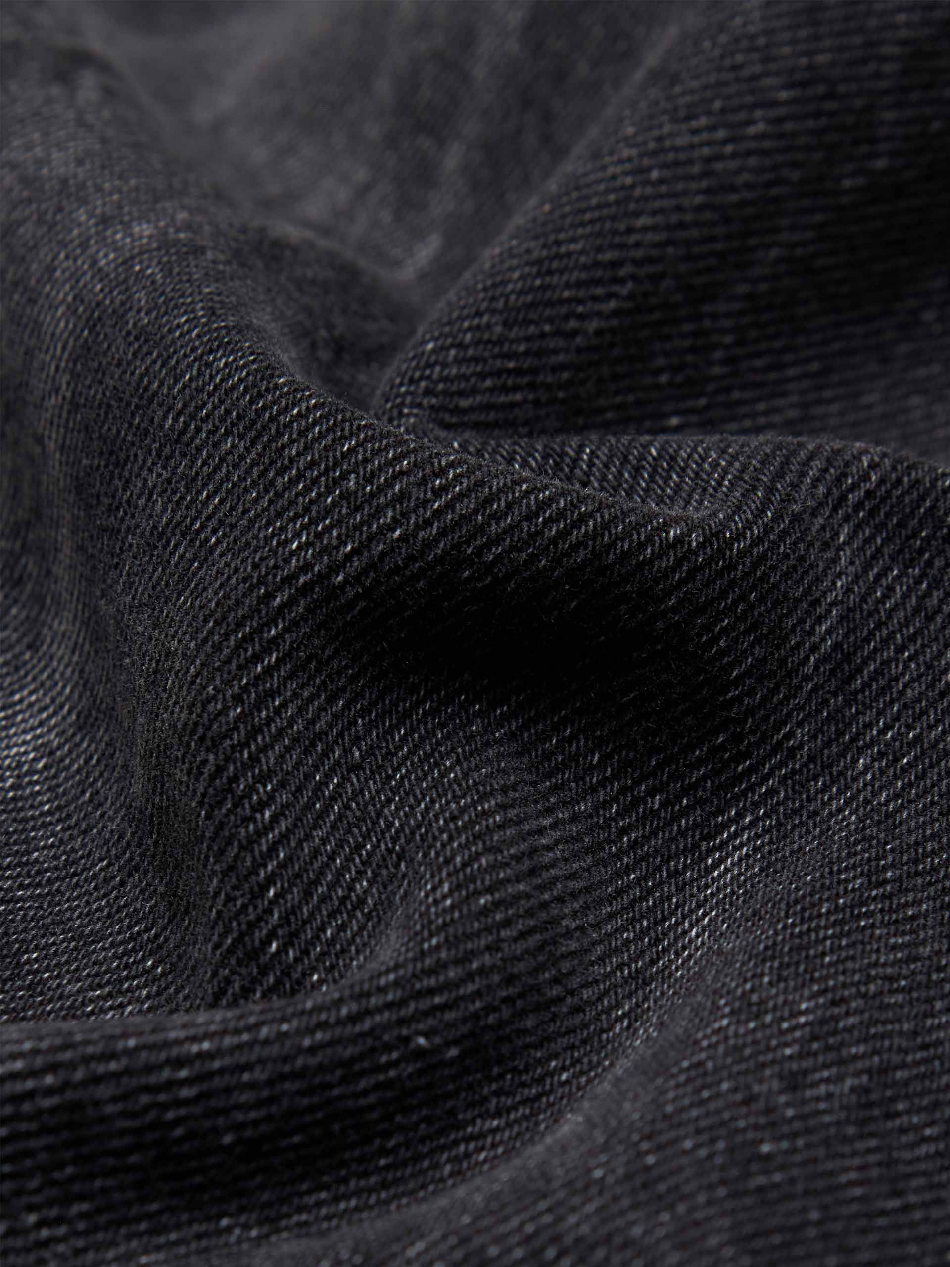 Wide Leg Pleated Jeans - Image 4