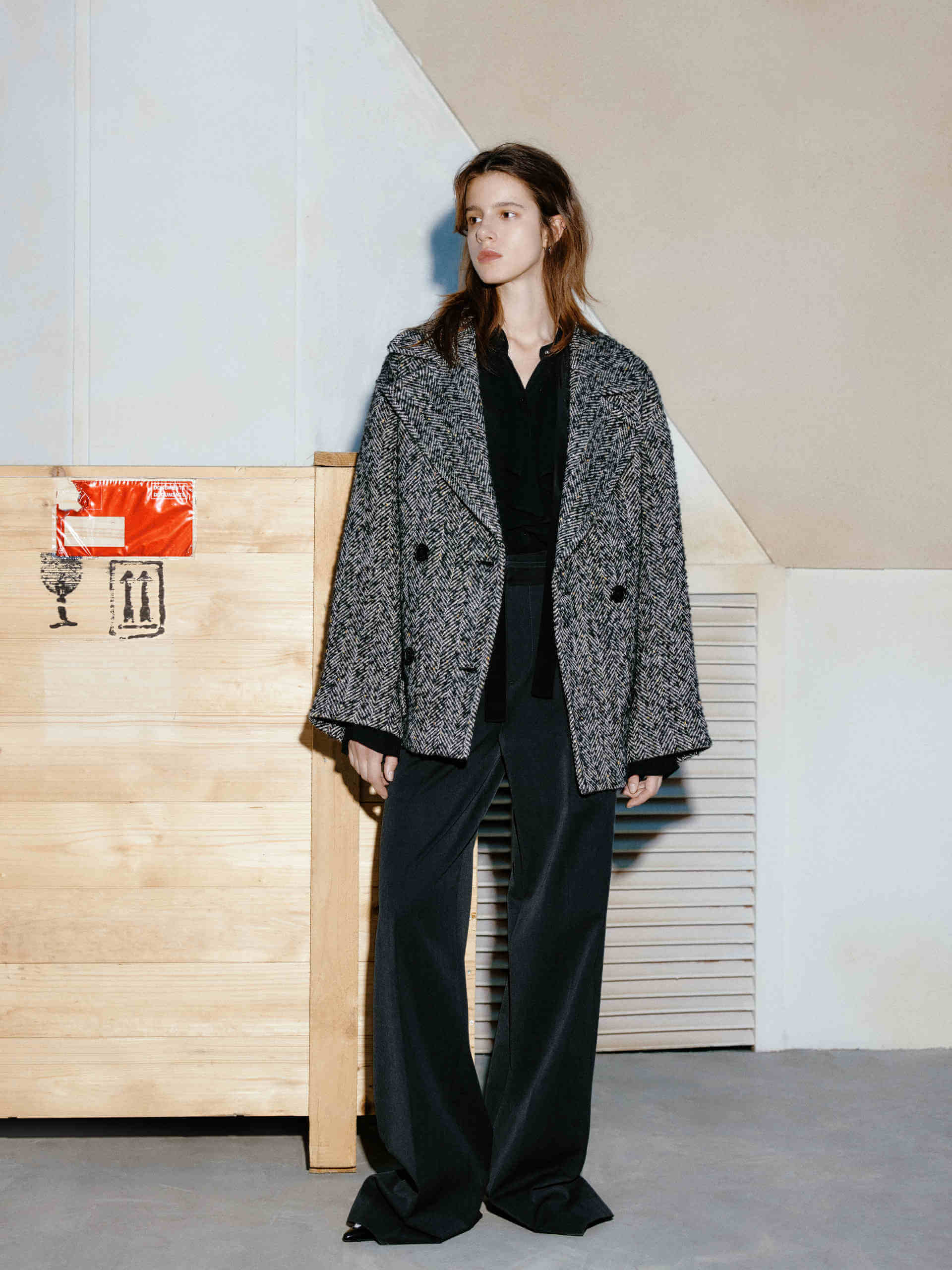 Wide Leg Tailored Pants - Image 10