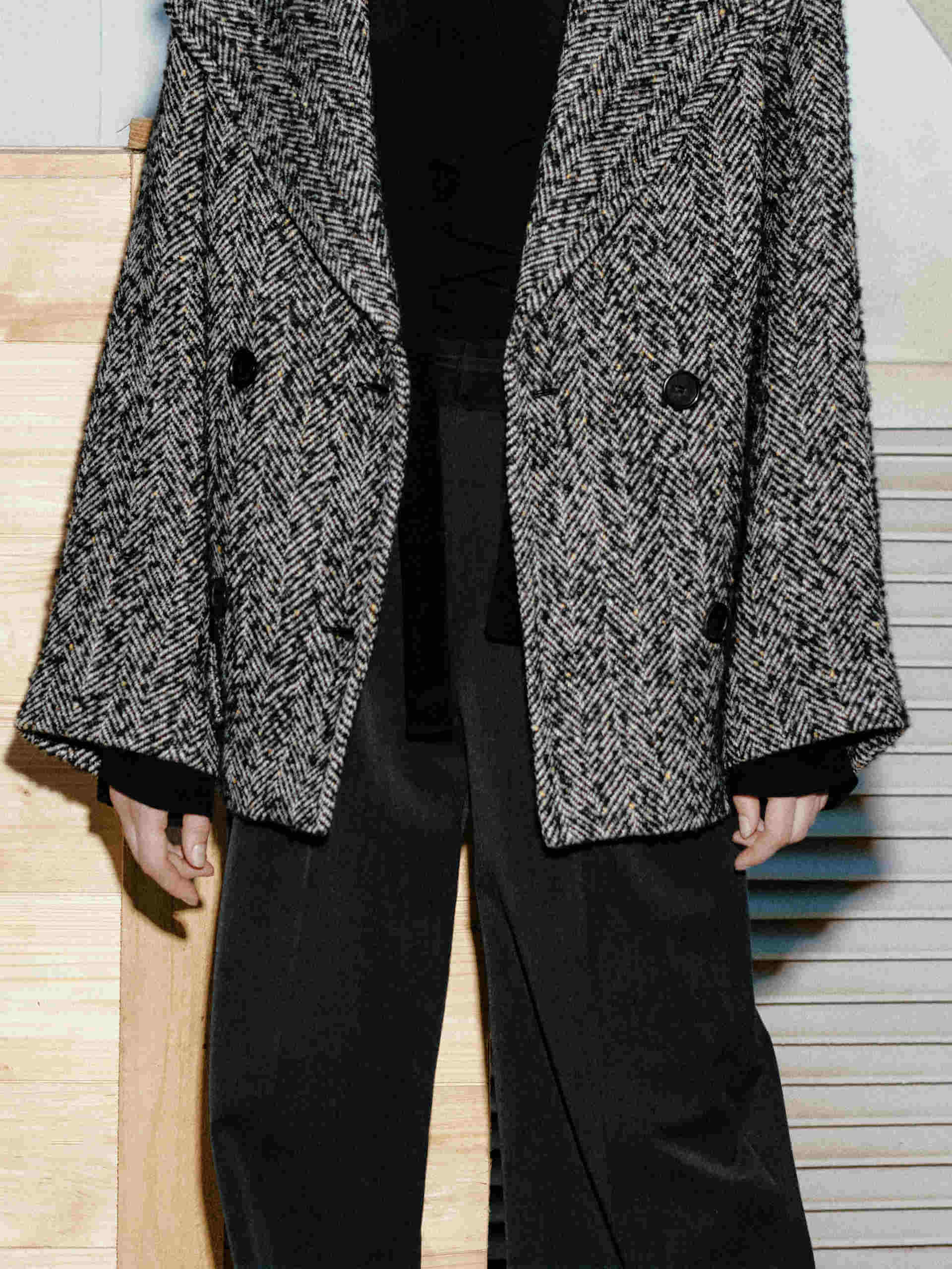Wide Leg Tailored Pants - Image 13