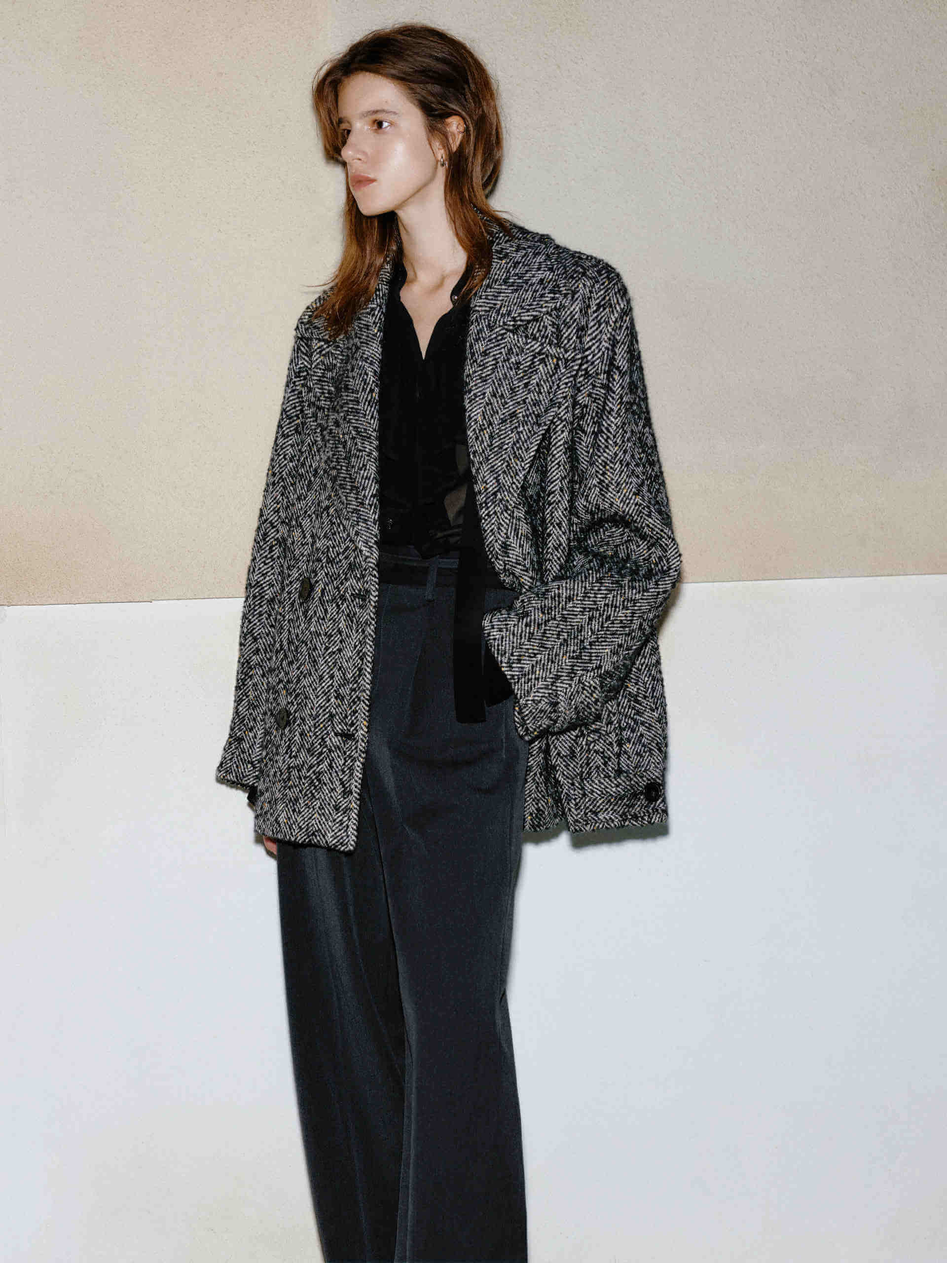 Wide Leg Tailored Pants - Image 14