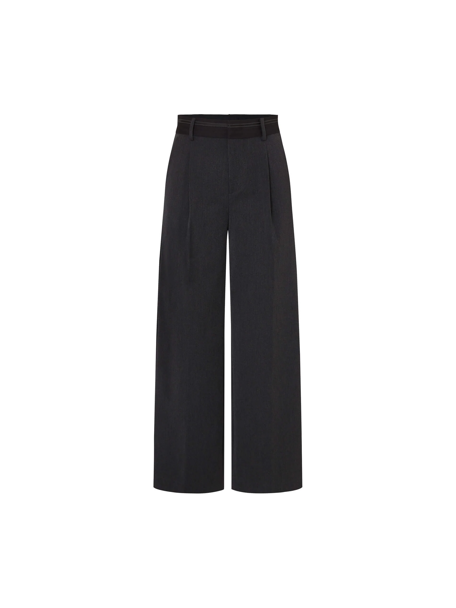 Wide Leg Tailored Pants - Image 4