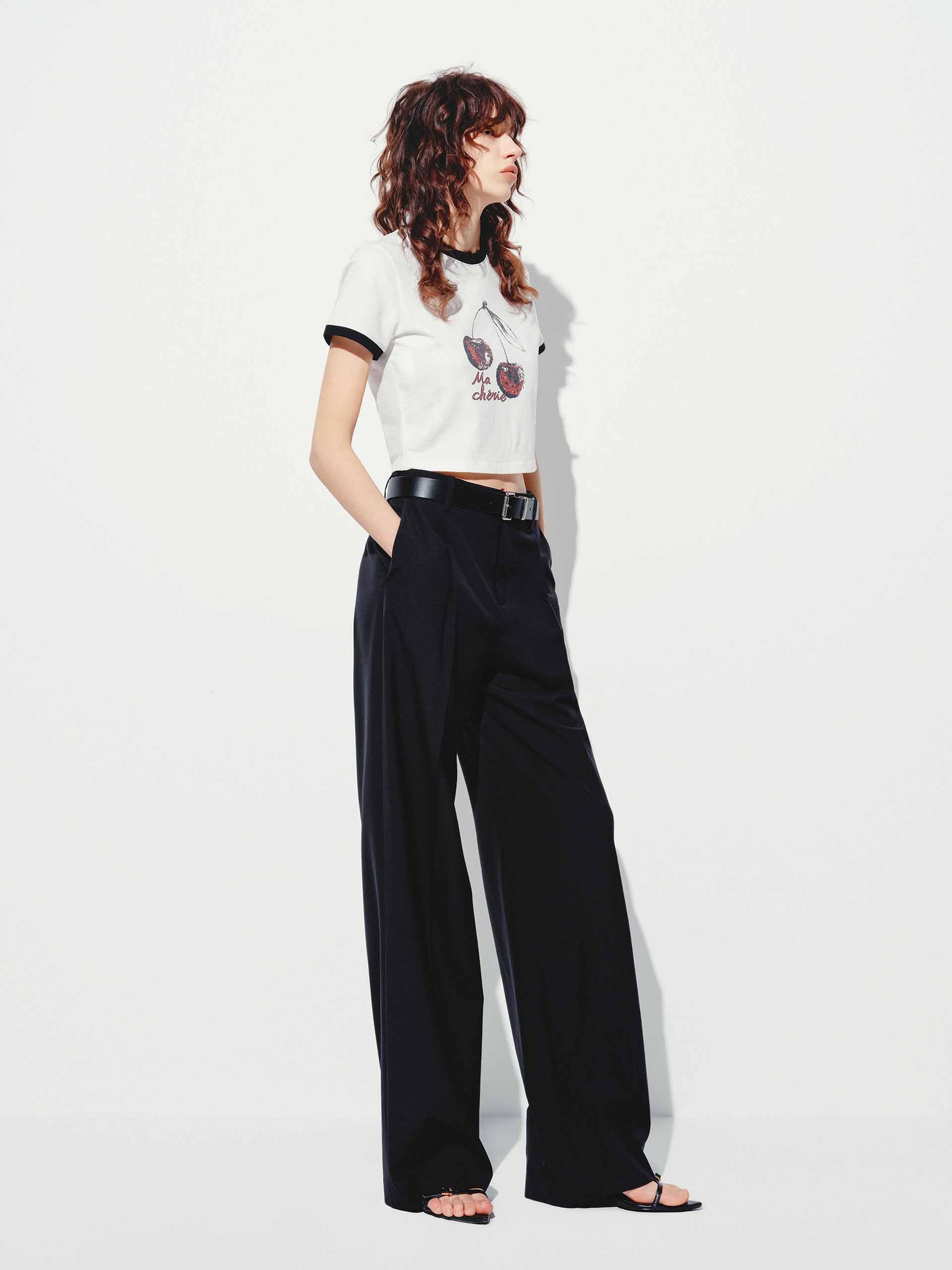 Wide-Leg Tailored Trousers - Image 10