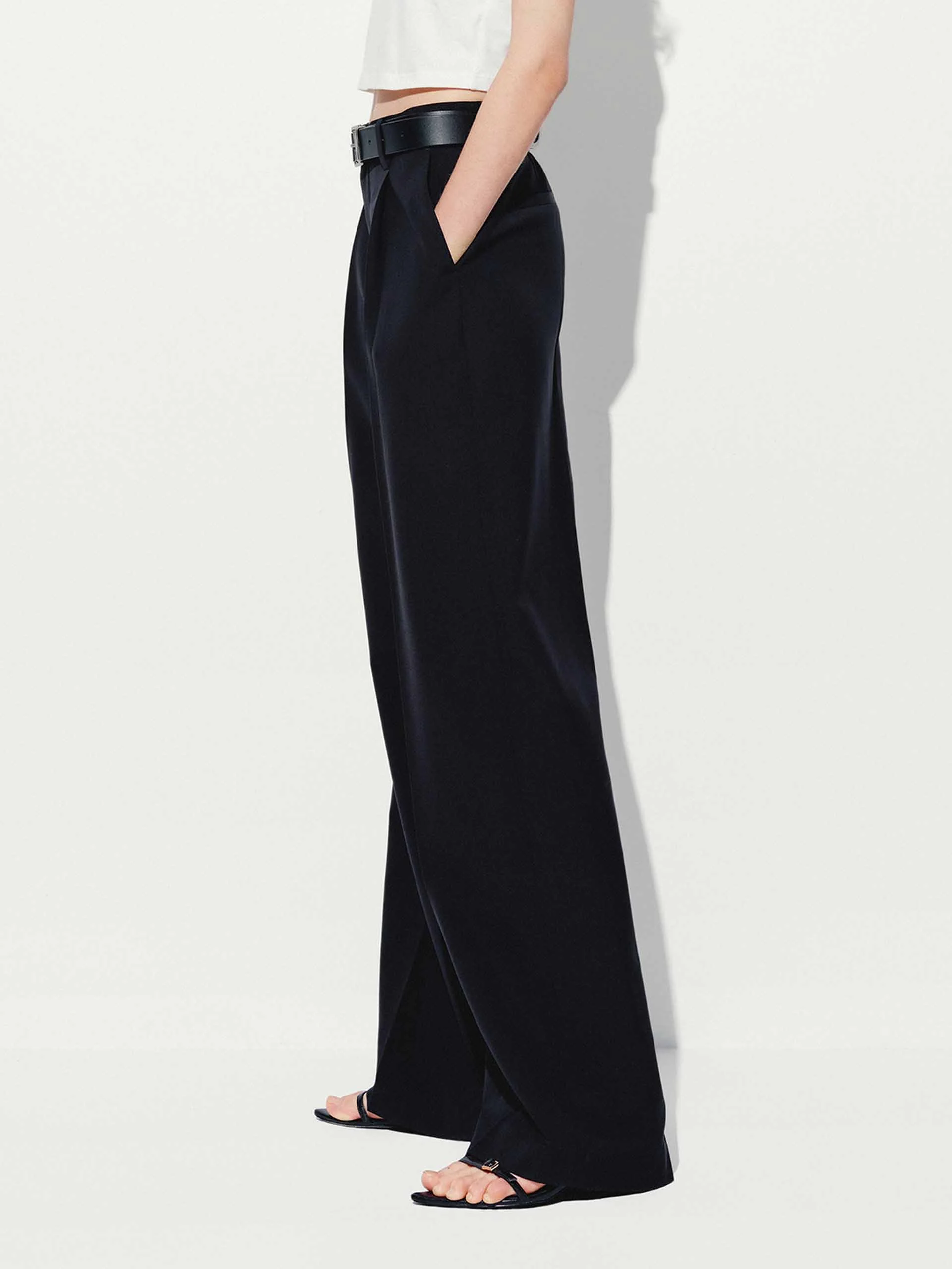 Wide-Leg Tailored Trousers - Image 15