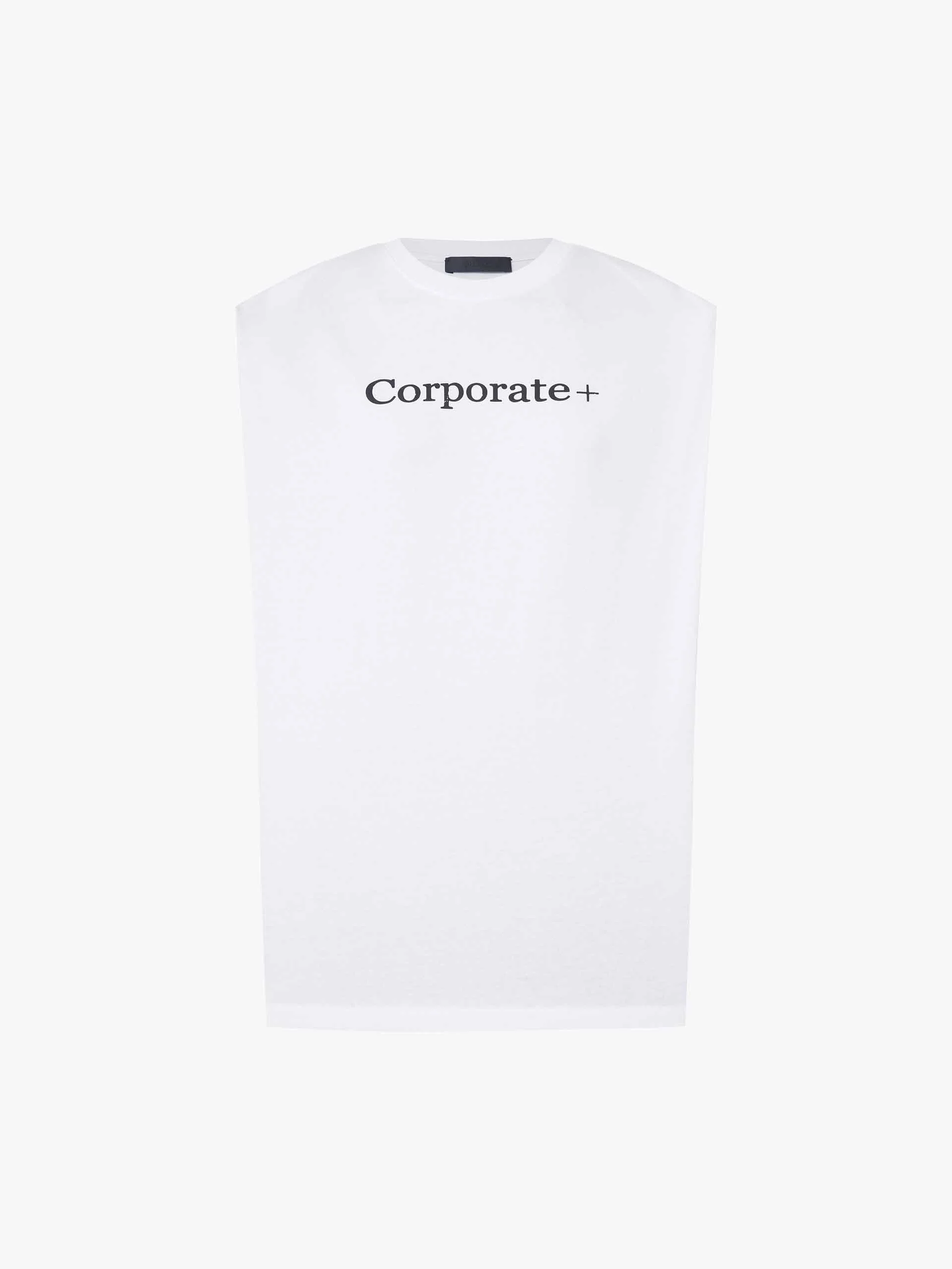 Wide Shoulder Cotton T-Shirt - Image 5