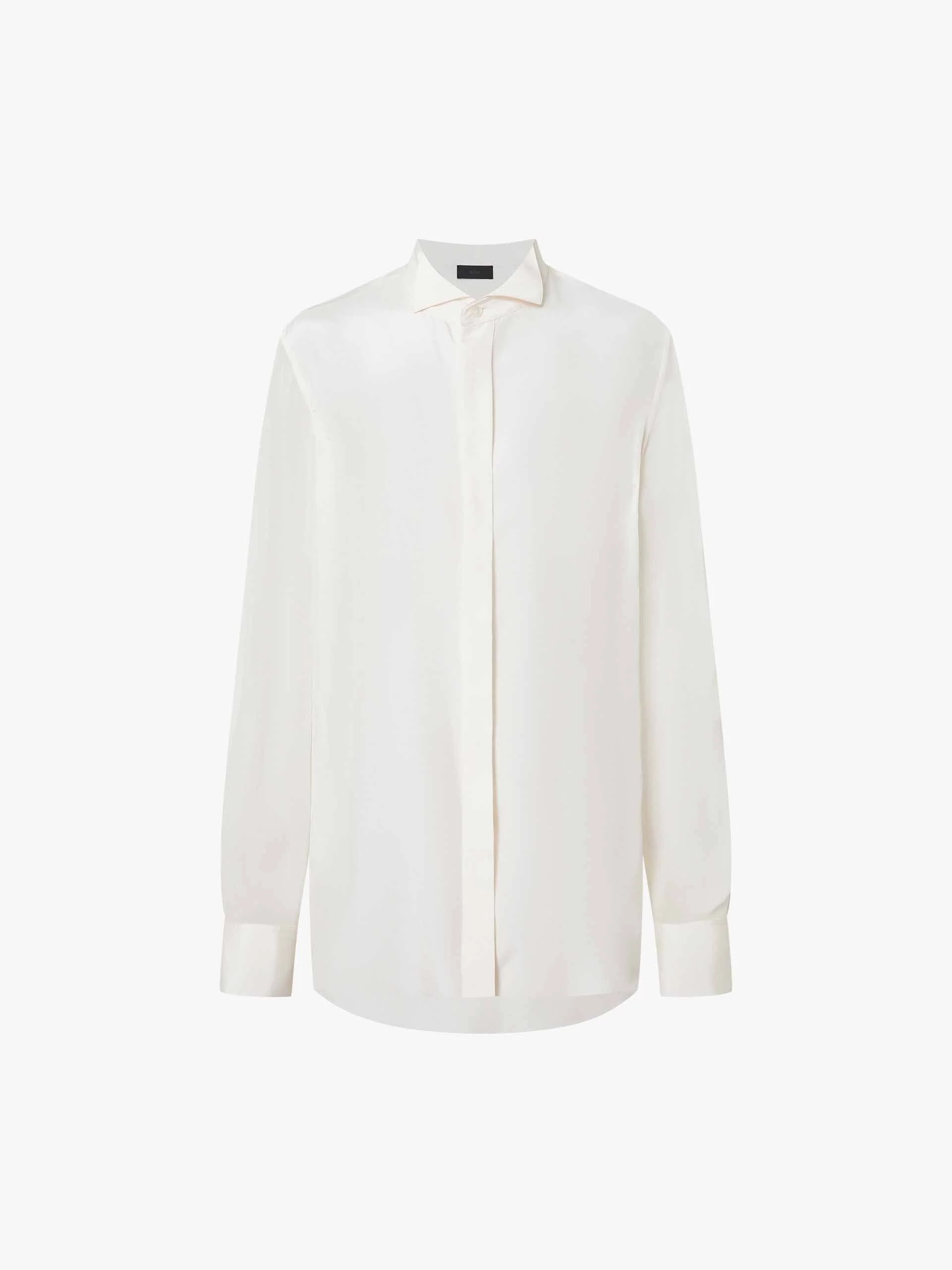 Wing Collar Silk Shirt - Image 5
