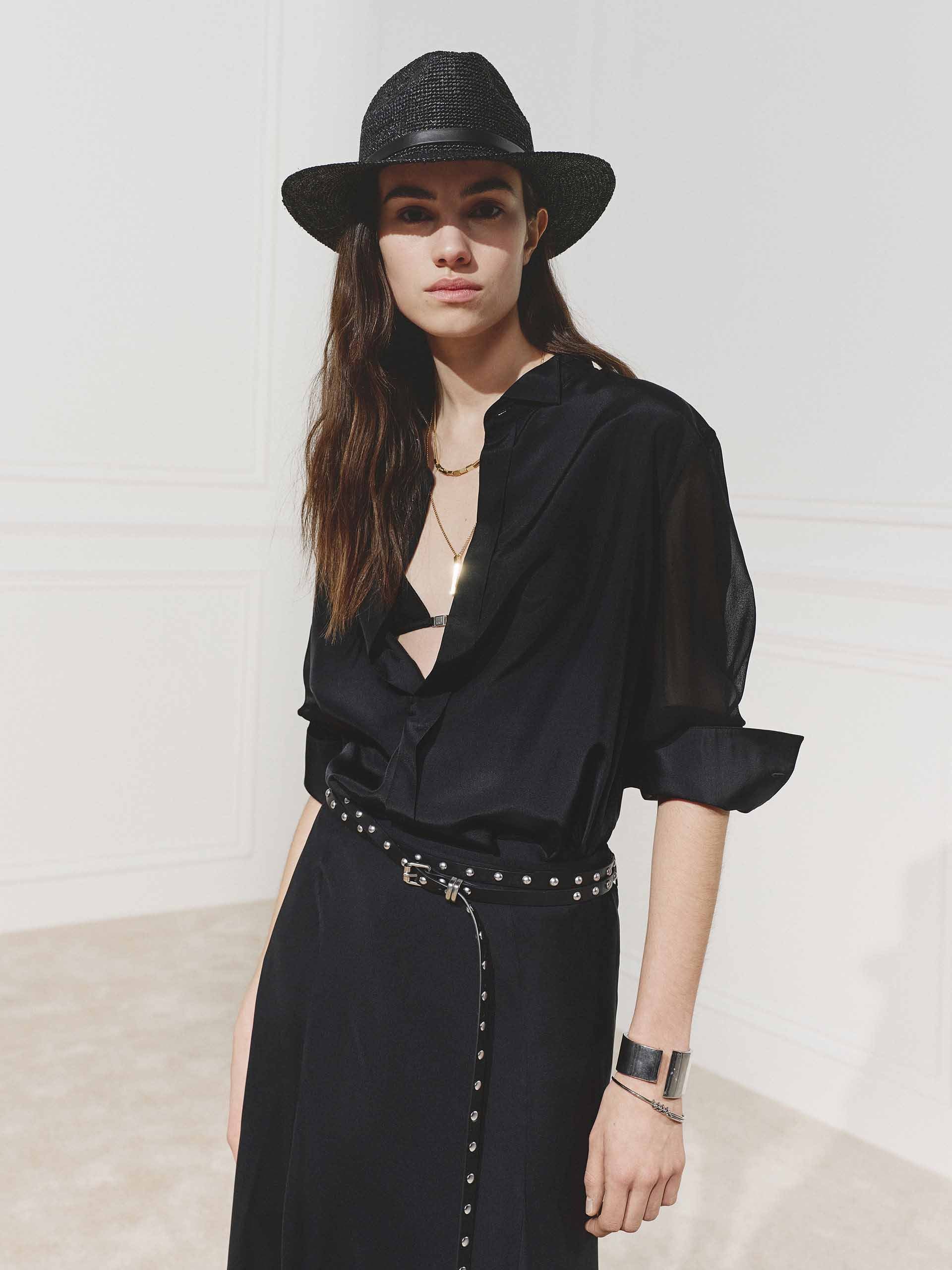 Wing Collar Silk Shirt - Image 8